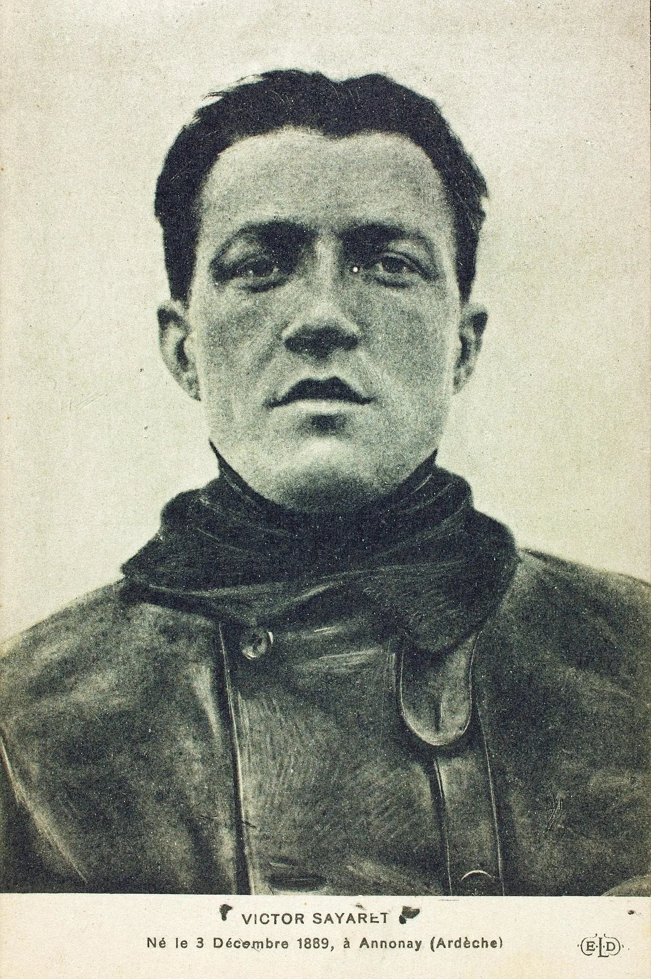 Portrait of Victor Sayaret (1889–1980) – memorial page