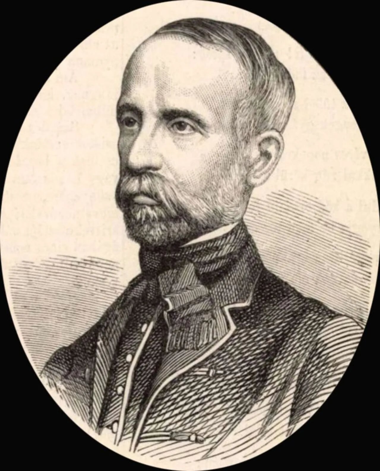 Porträt von László Bezerédj (1813–1871) – Gedenkseite