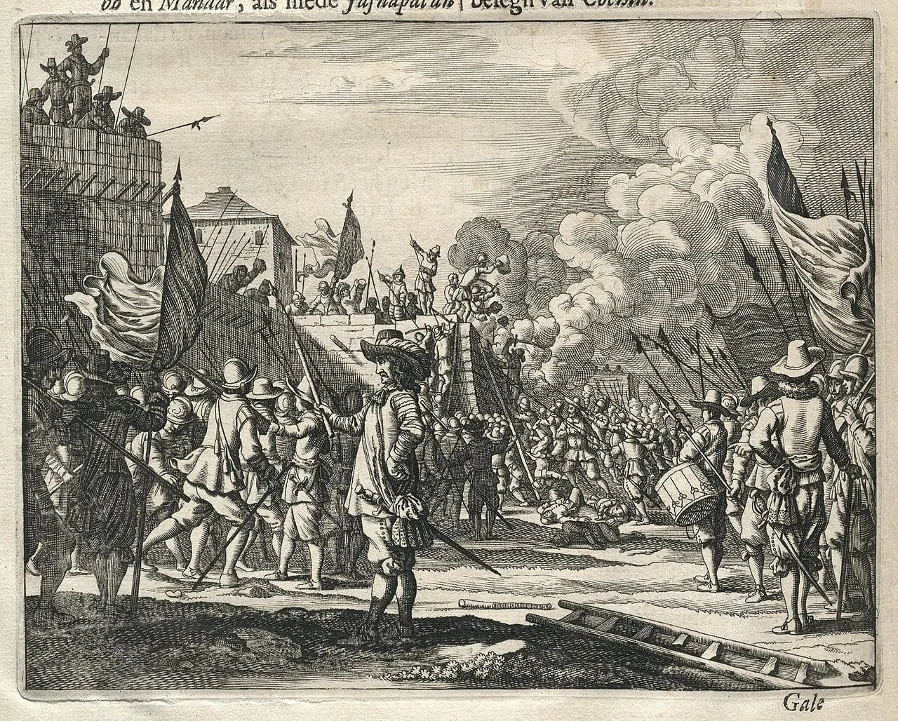 Porträt von Willem Jacobszoon Coster (1590–1640) – Gedenkseite
