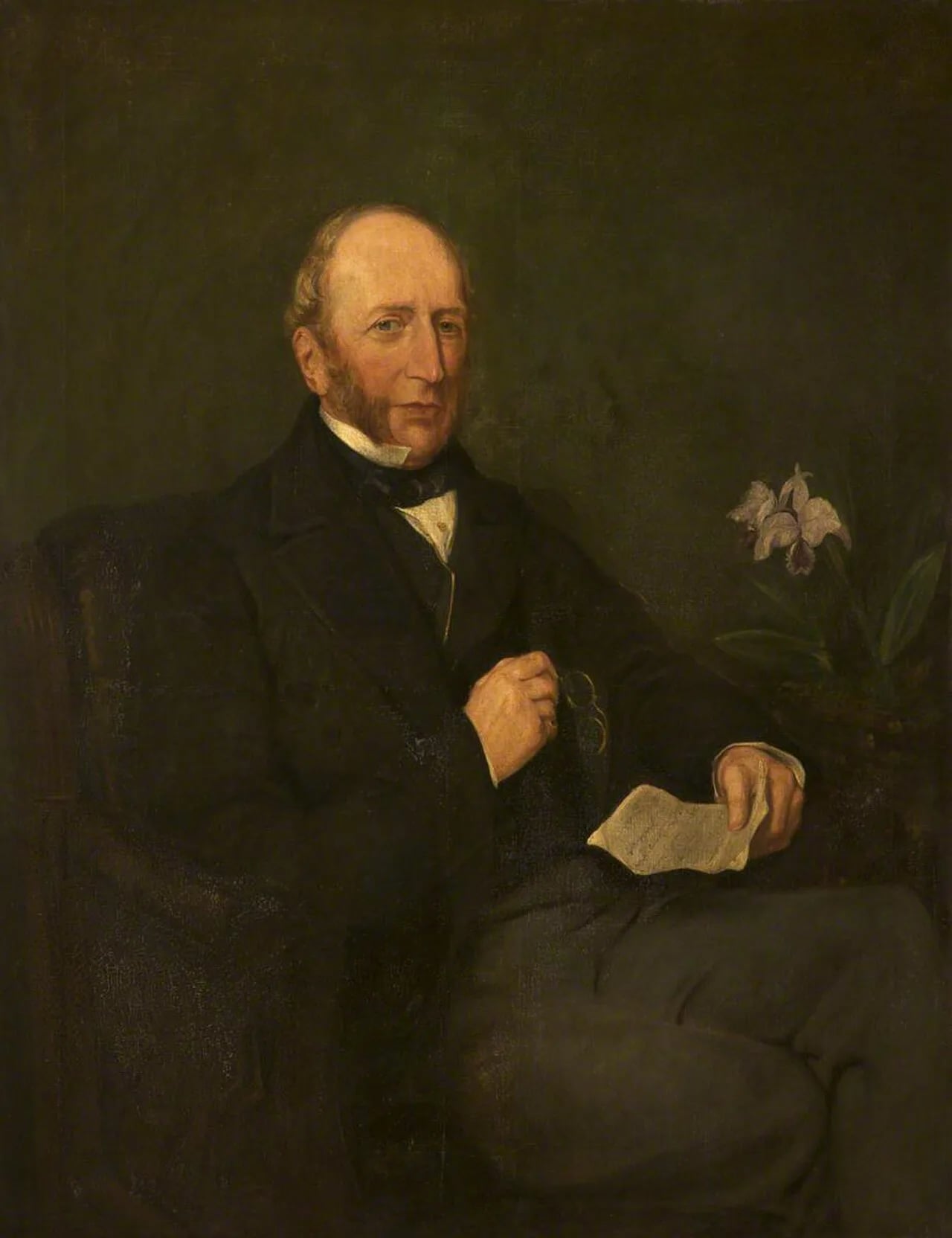 Portrait of William Egerton, 1st Baron Egerton (1806–1883) – memorial page