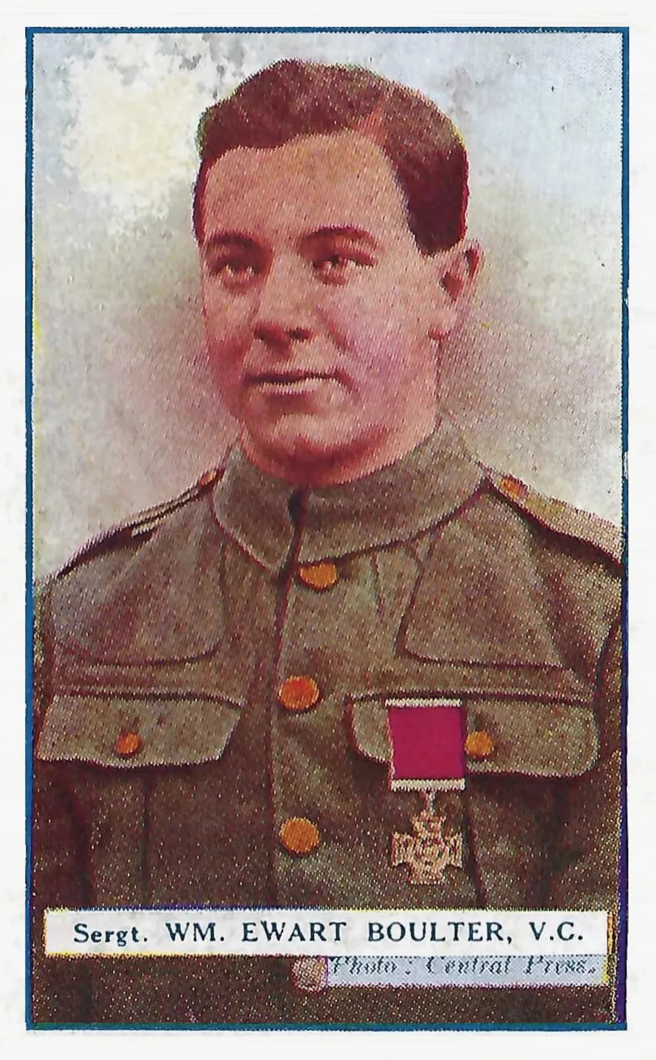 Portrait of William Ewart Boulter (1892–1955) – memorial page