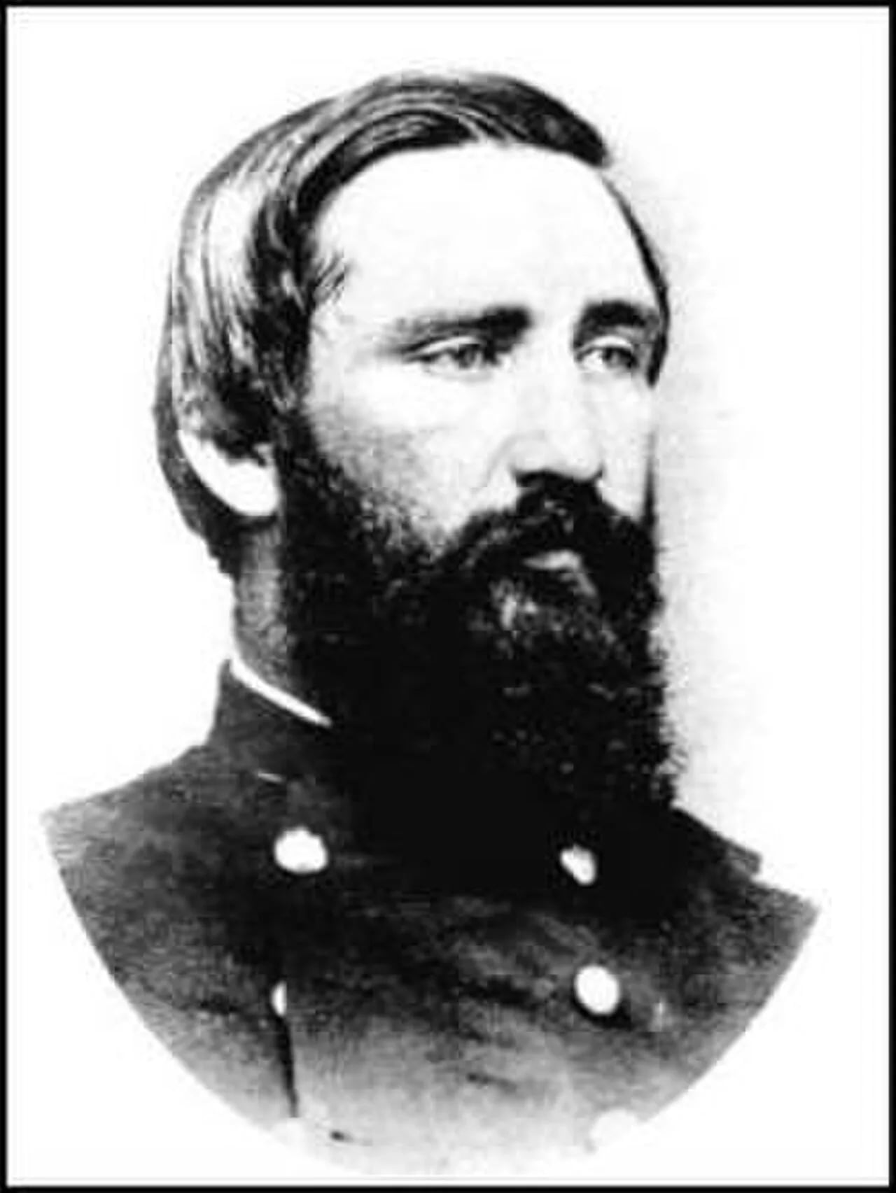 Porträt von William P. Sanders (1833–1863) – Gedenkseite