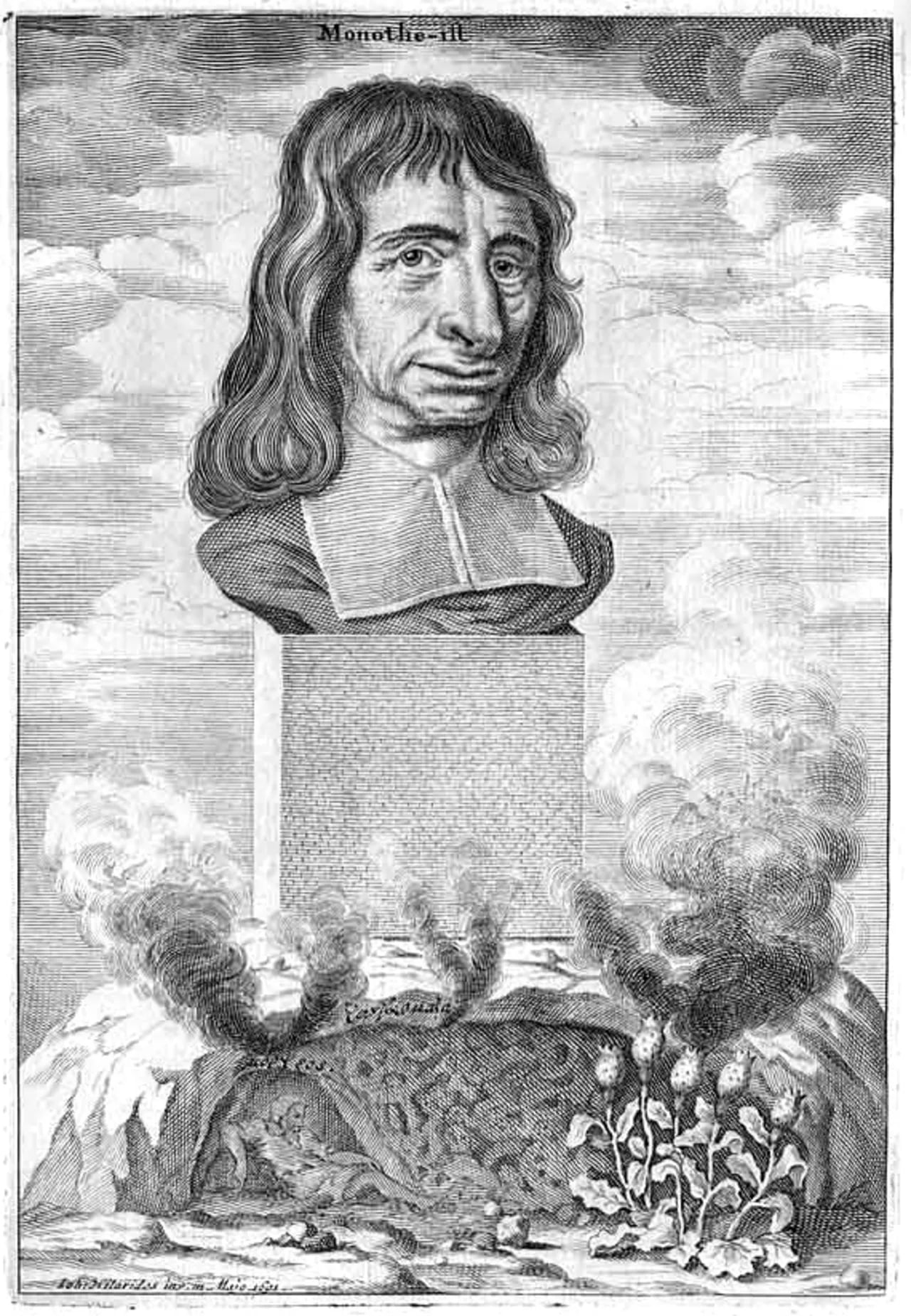 Porträt von Balthasar Bekker (1634–1698) – Gedenkseite