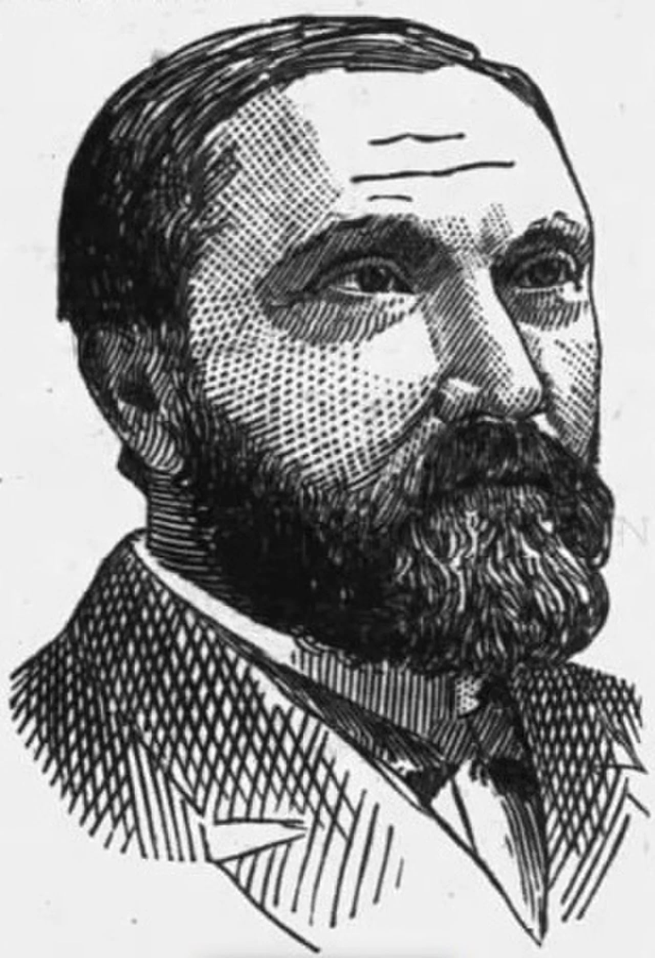 Porträt von Benjamin T. Frederick (1834–1903) – Gedenkseite