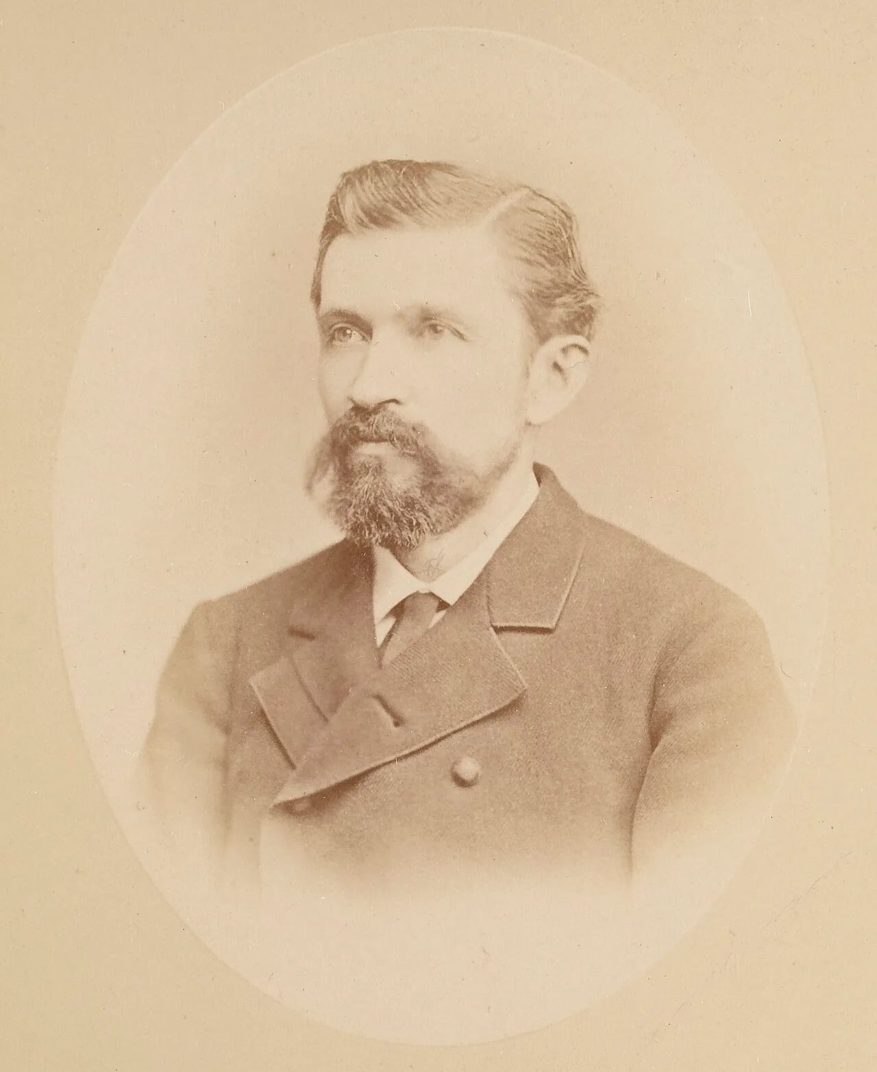 Portrait of Charles Grad (1842–1890) – memorial page