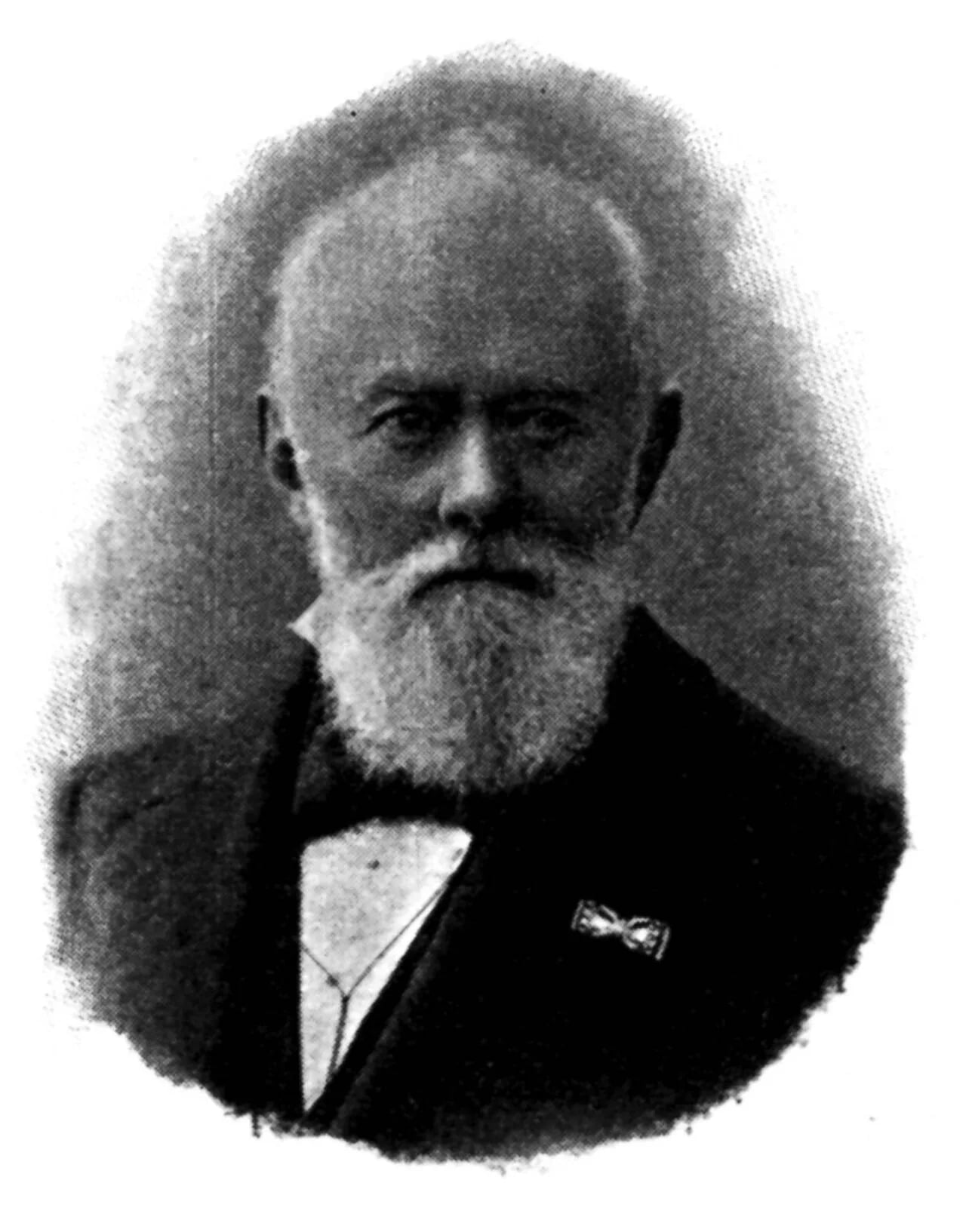 Porträt von Samuel Kristeller (1820–1900) – Gedenkseite