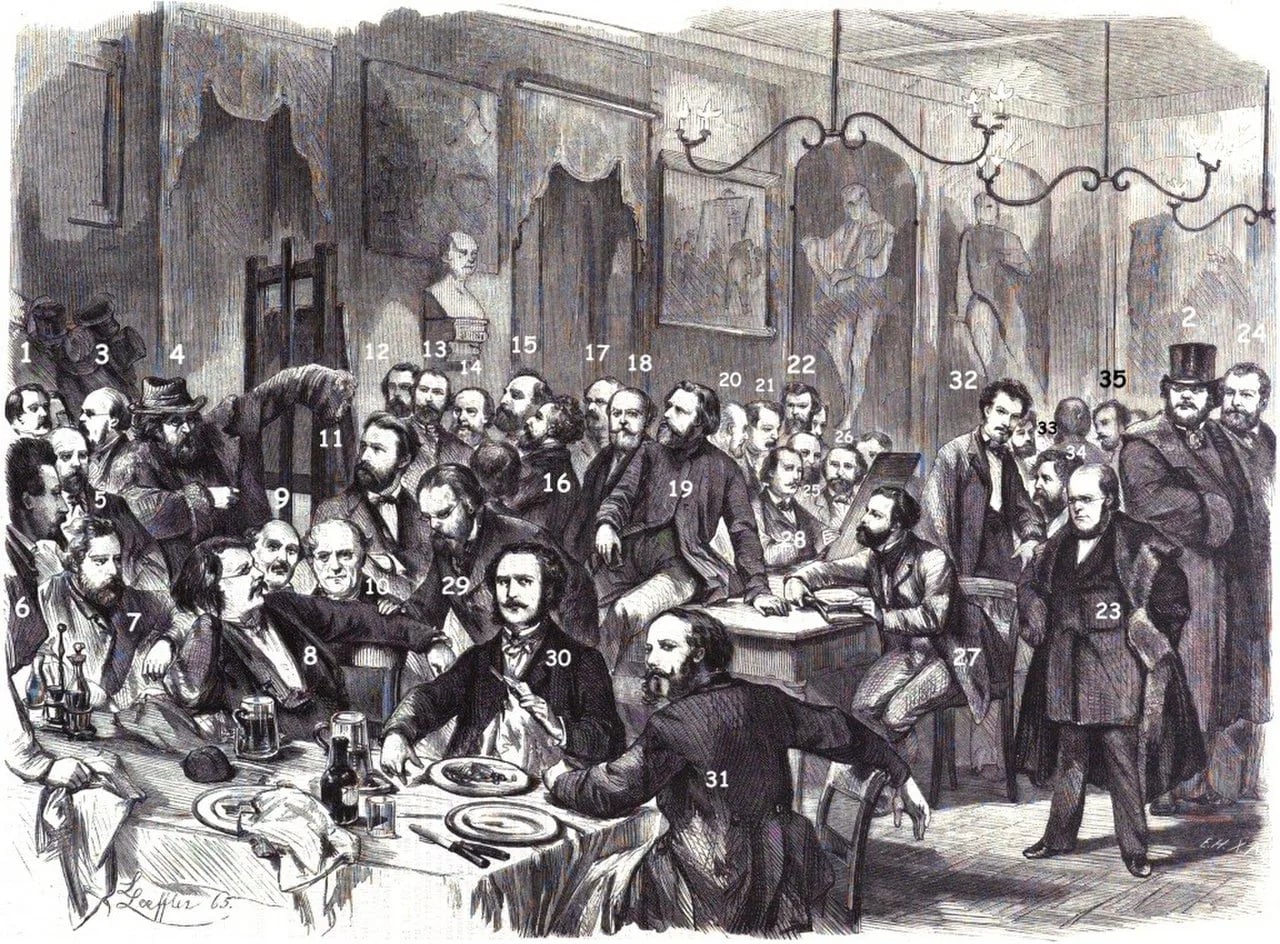 Porträt von Gustav Spangenberg (1828–1891) – Gedenkseite
