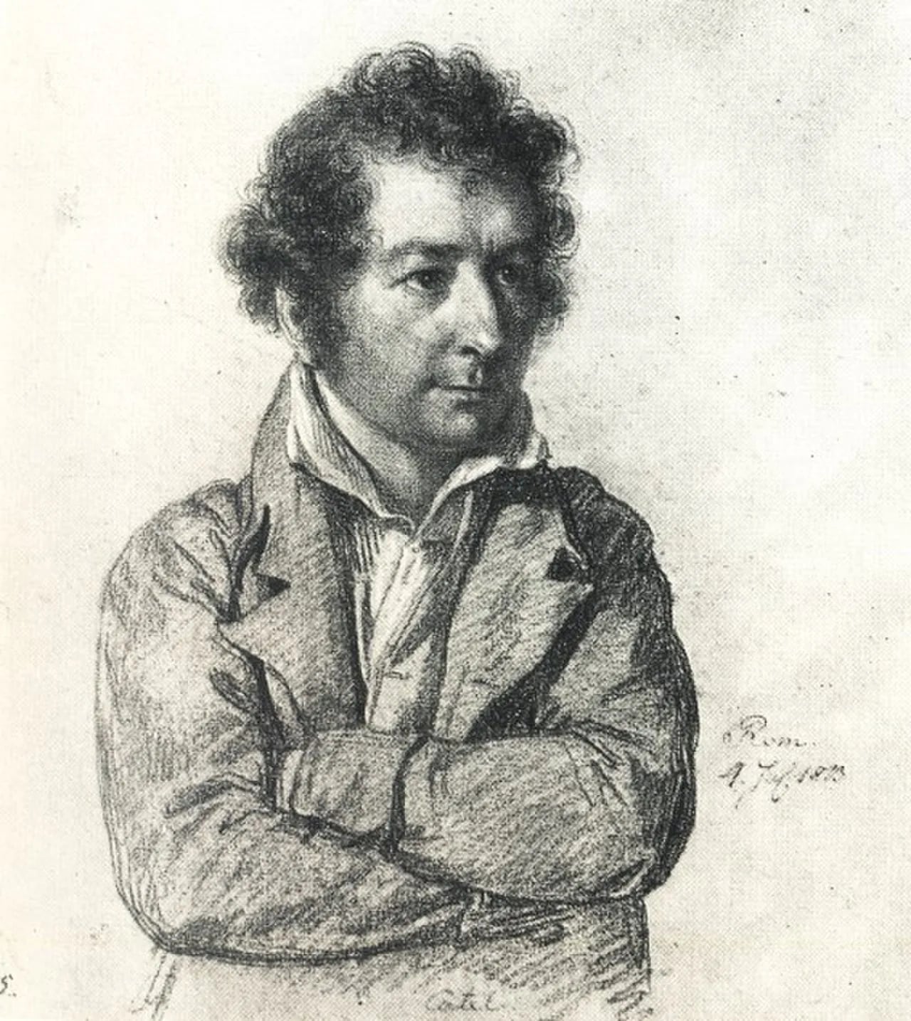 Porträt von Franz Ludwig Catel (1778–1856) – Gedenkseite