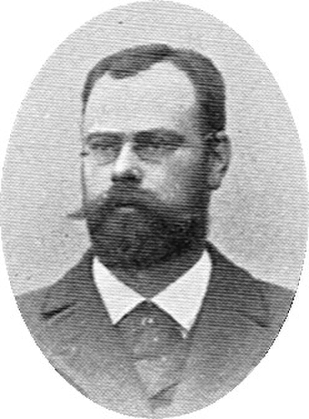 Porträt von Johan Arvedson (1862–1937) – Gedenkseite