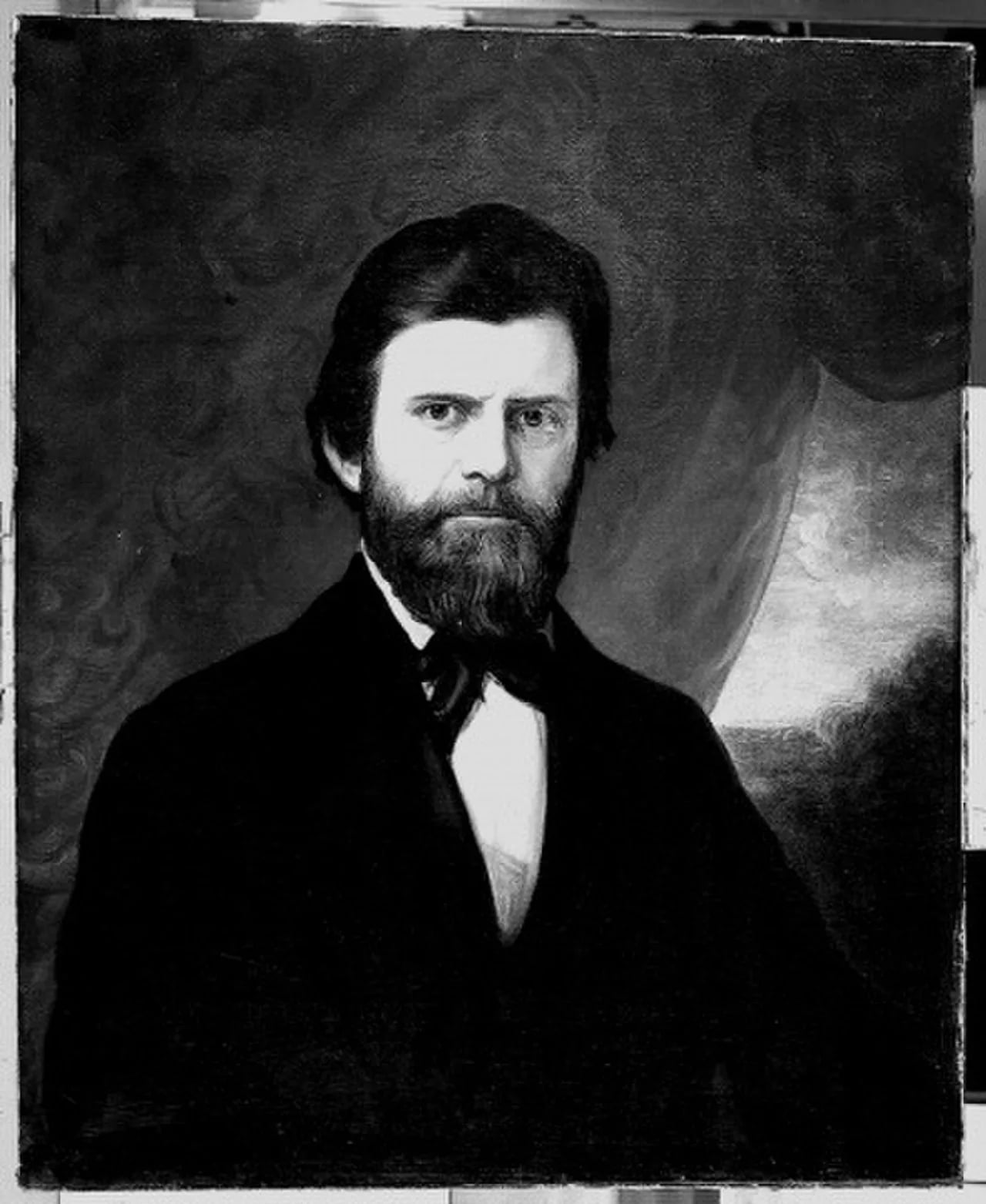 Porträt von Nelson Dewey (1813–1889) – Gedenkseite