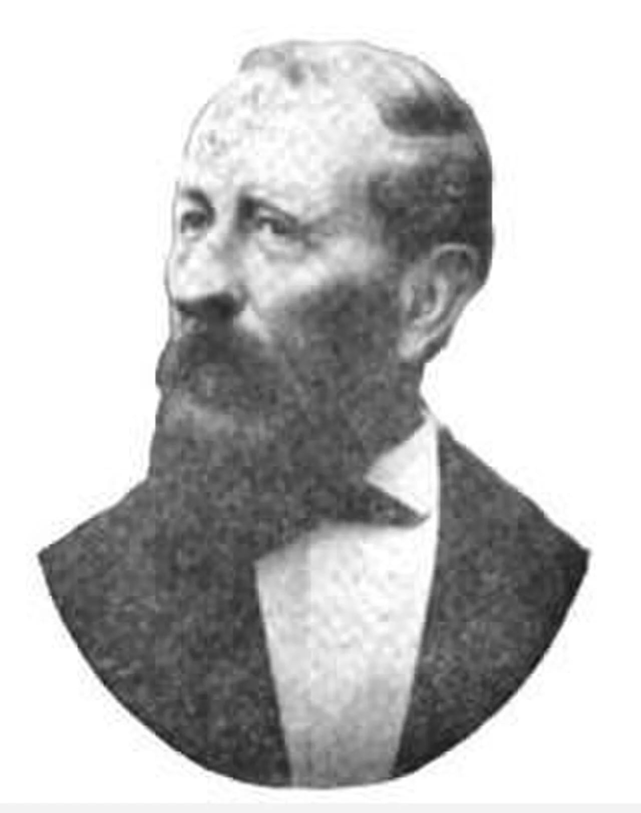 Porträt von Vicente Cerna Sandoval (1815–1885) – Gedenkseite