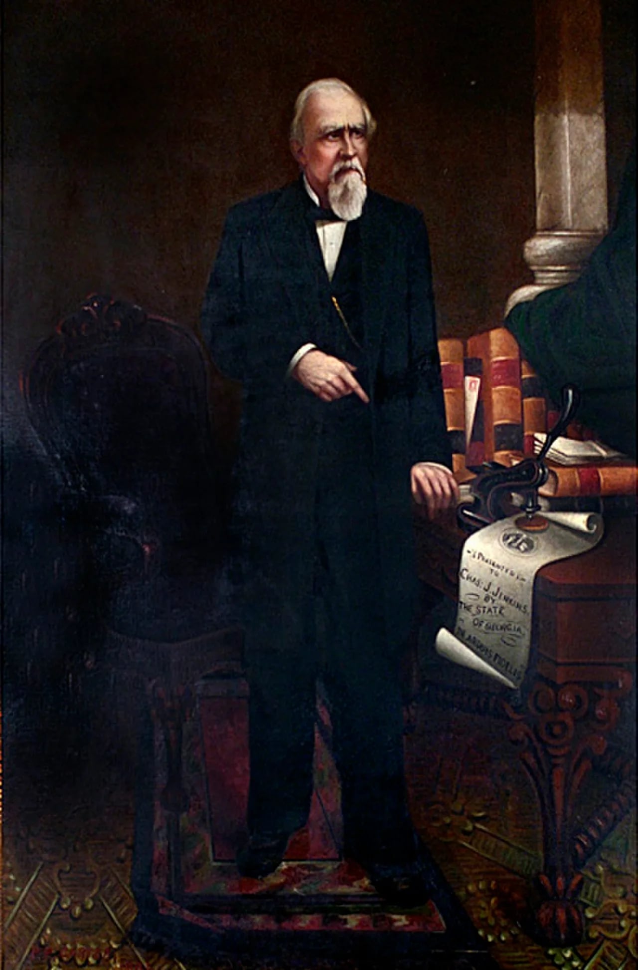 Porträt von Charles J. Jenkins (1805–1883) – Gedenkseite
