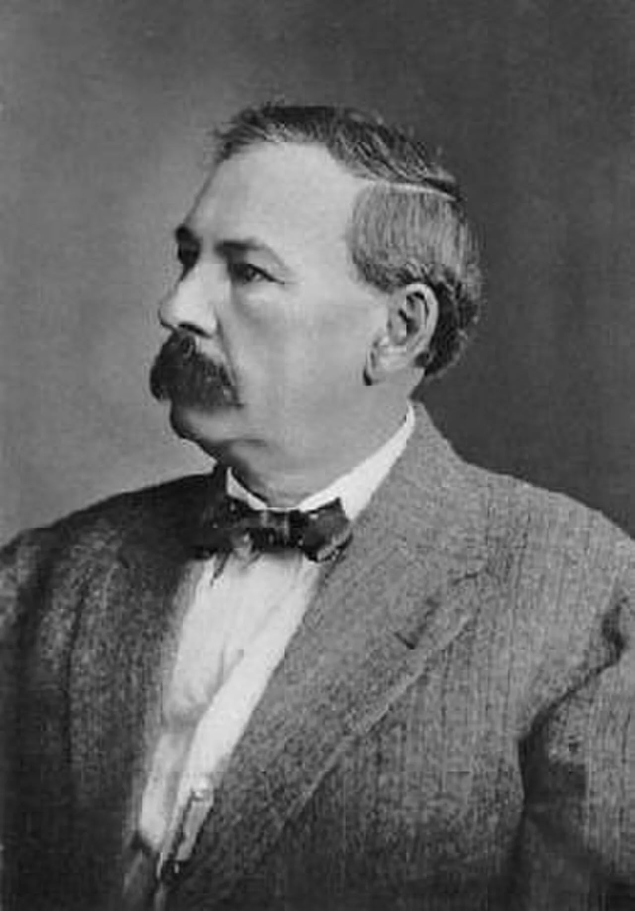 Portrait of Frank Houx (1854–1941) – memorial page