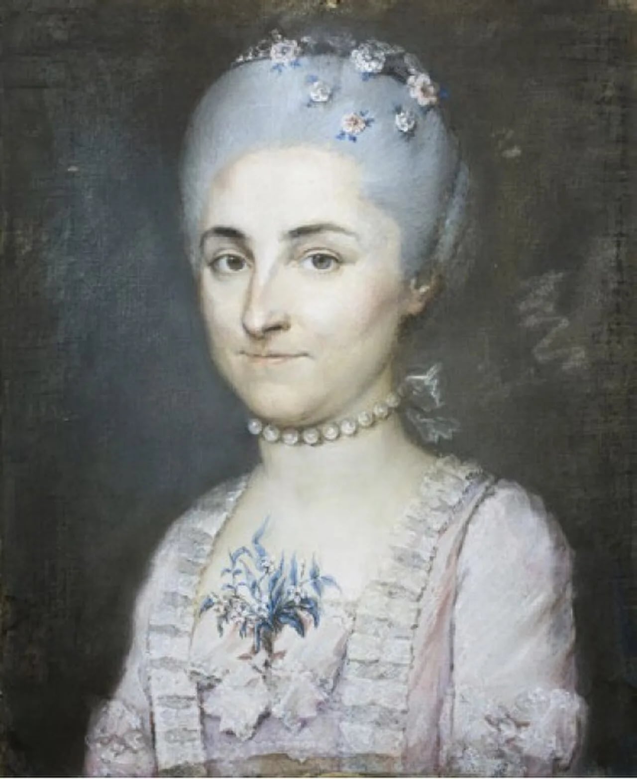 Porträt von Thérèse Laperche (1743–1814) – Gedenkseite
