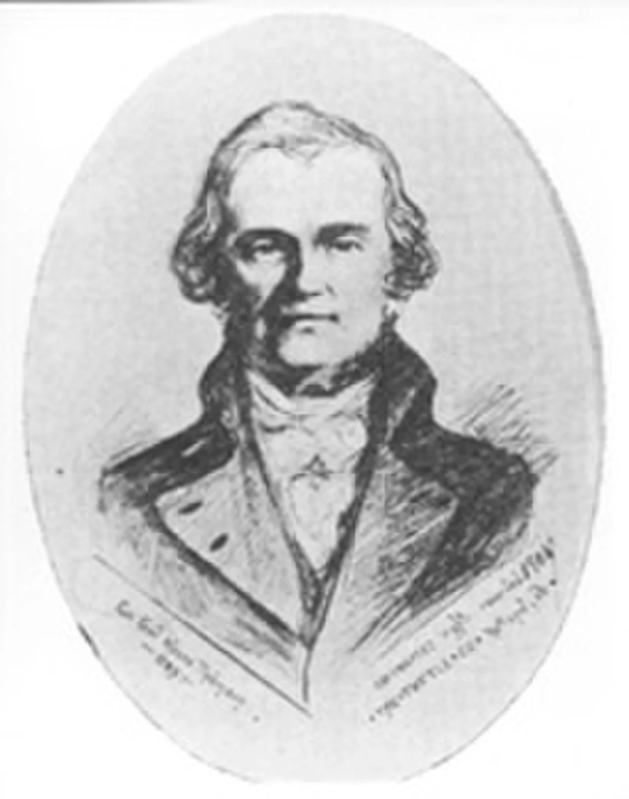Porträt von Moses Robinson (1741–1813) – Gedenkseite
