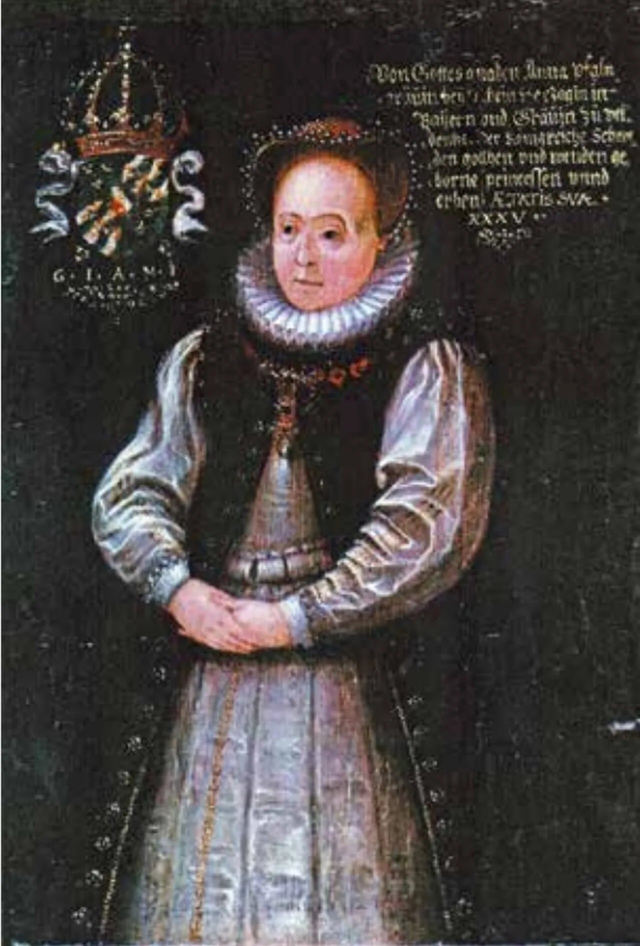 Portrait of Anna Gustavsdotter Wasa (1545–1610) – memorial page