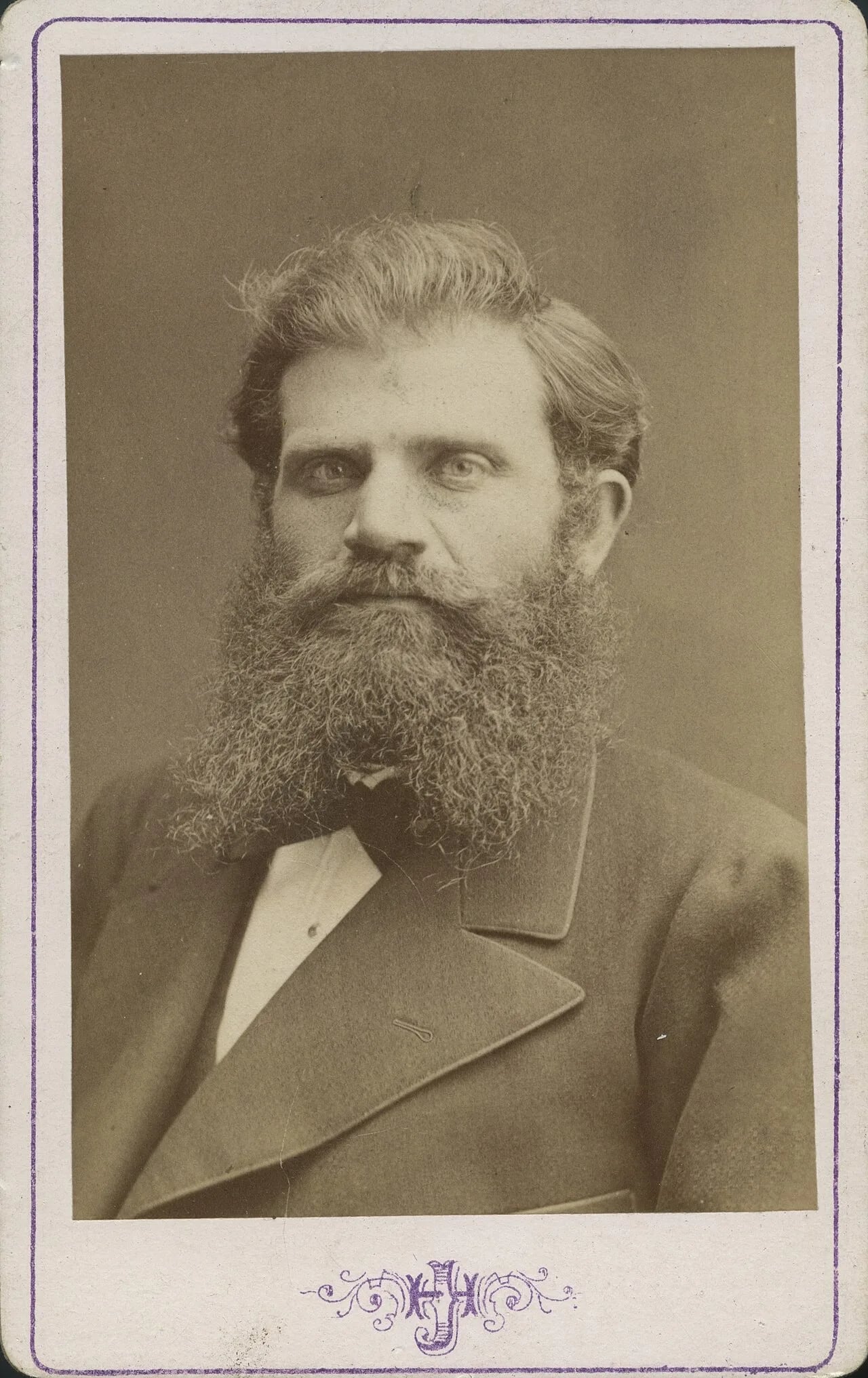 Porträt von Axel Olson (1843–1926) – Gedenkseite