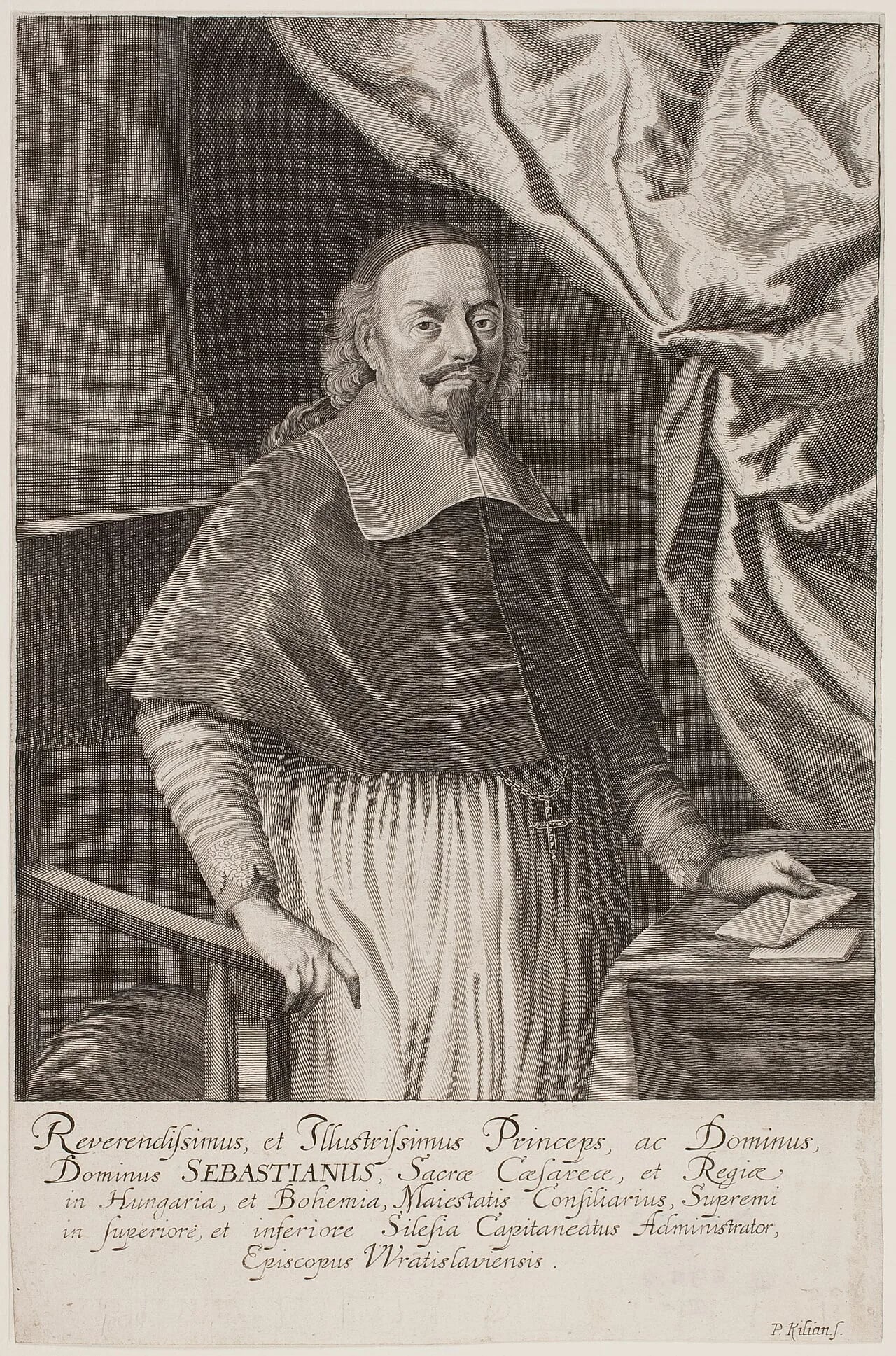 Portrait of Sebastian von Rostock (1607–1671) – memorial page
