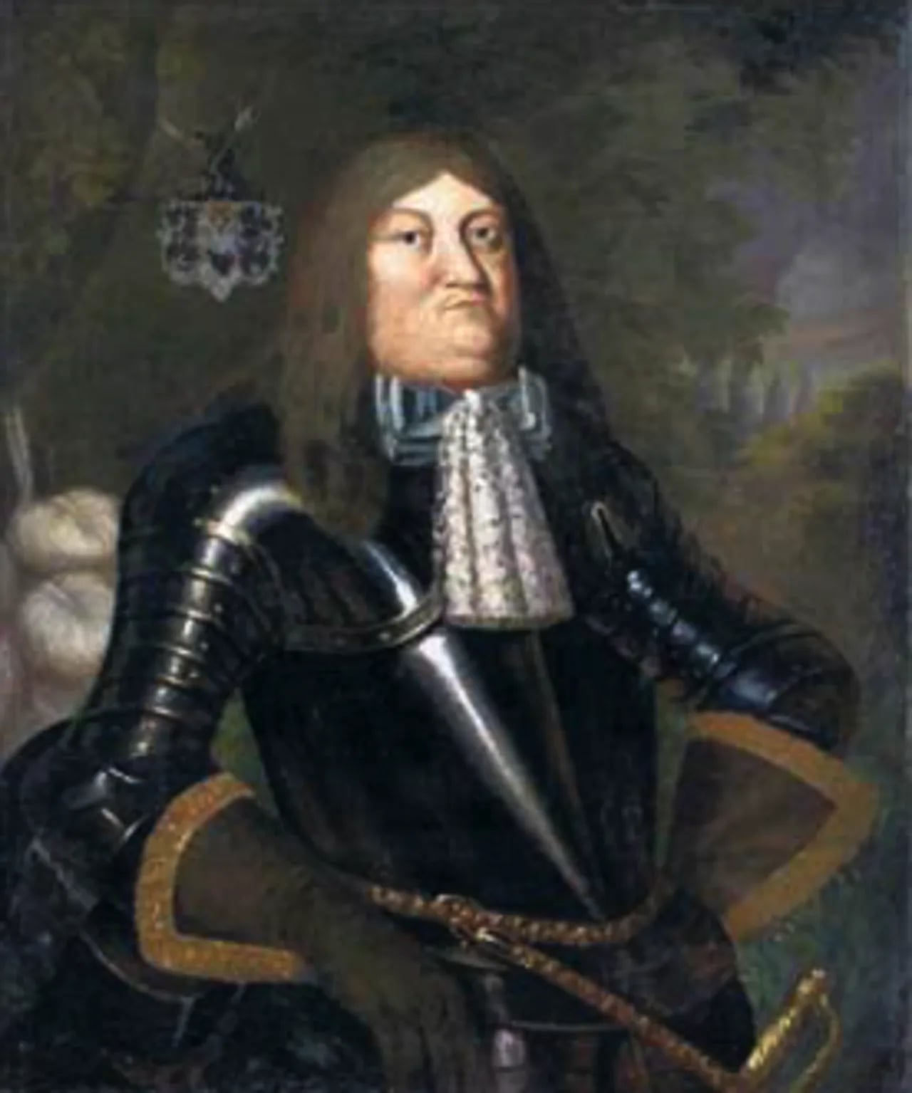 Porträt von Władysław Denhoff (1639–1683) – Gedenkseite