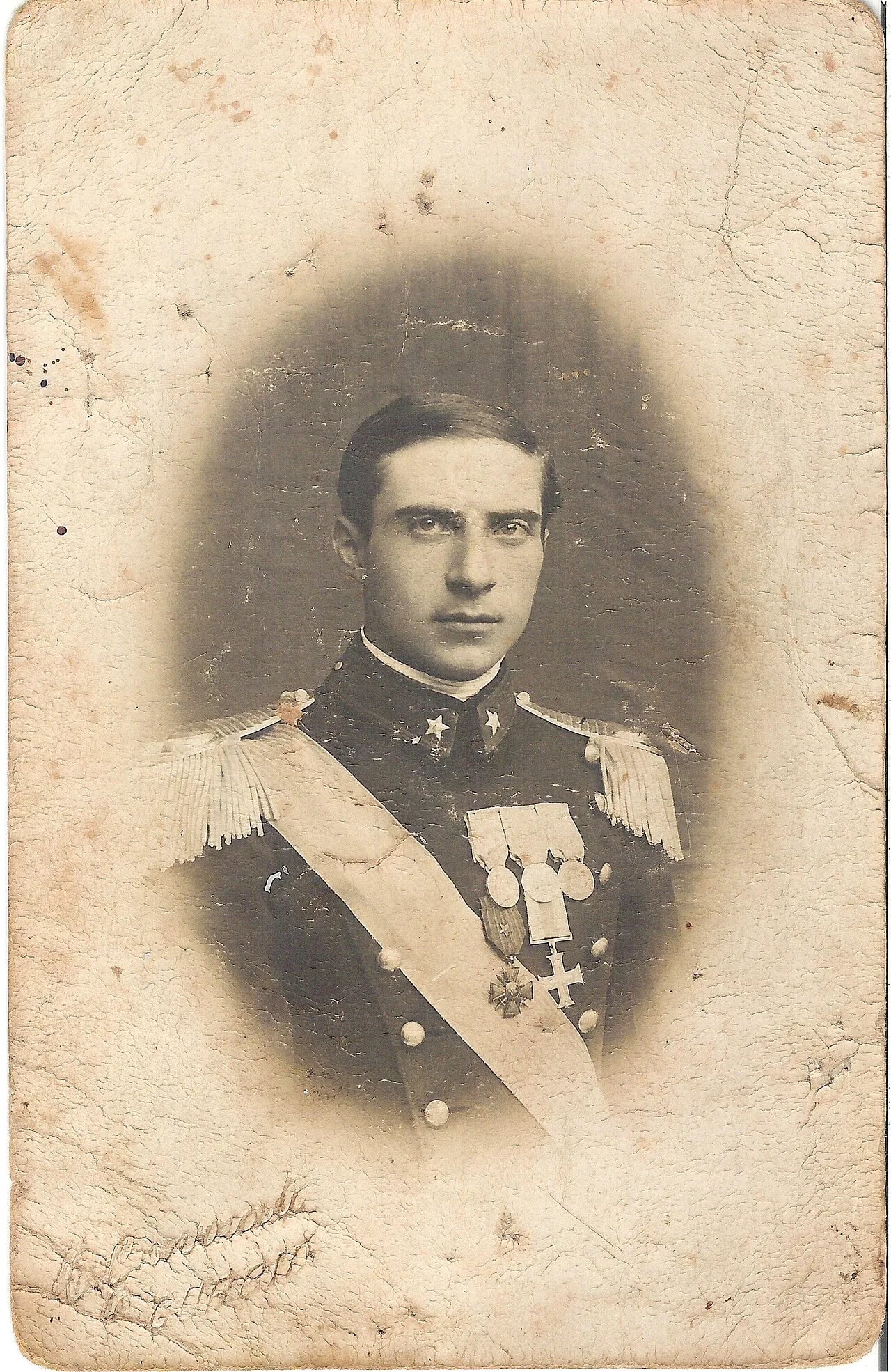 Portrait of Ettore Vivani (1893–1923) – memorial page