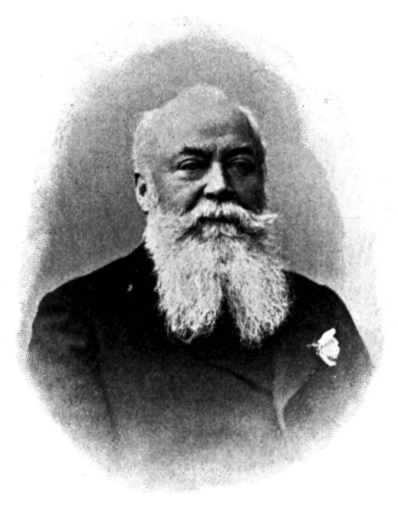 Portrait of Carl Pelman (1838–1916) – memorial page