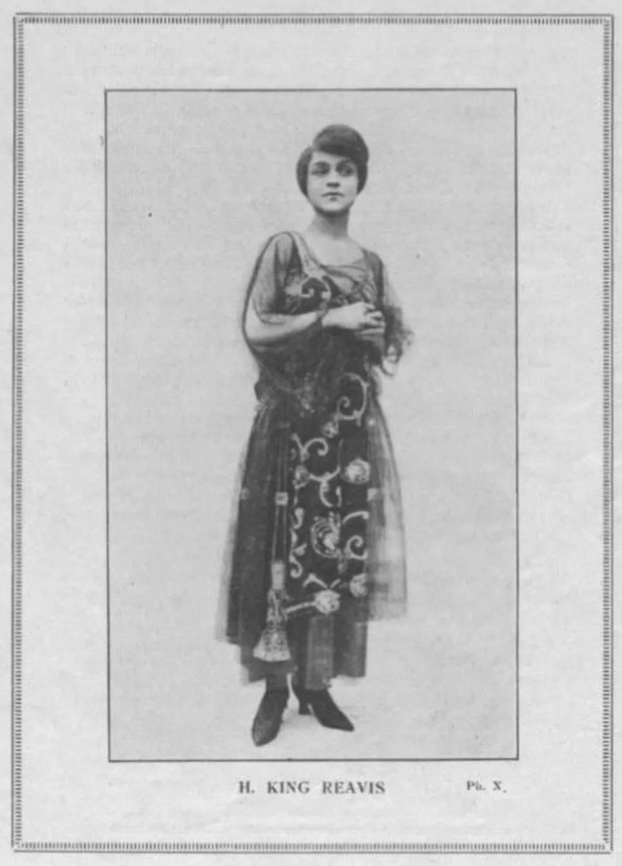 Portrait of Hattie King Reavis (1890–1970) – memorial page