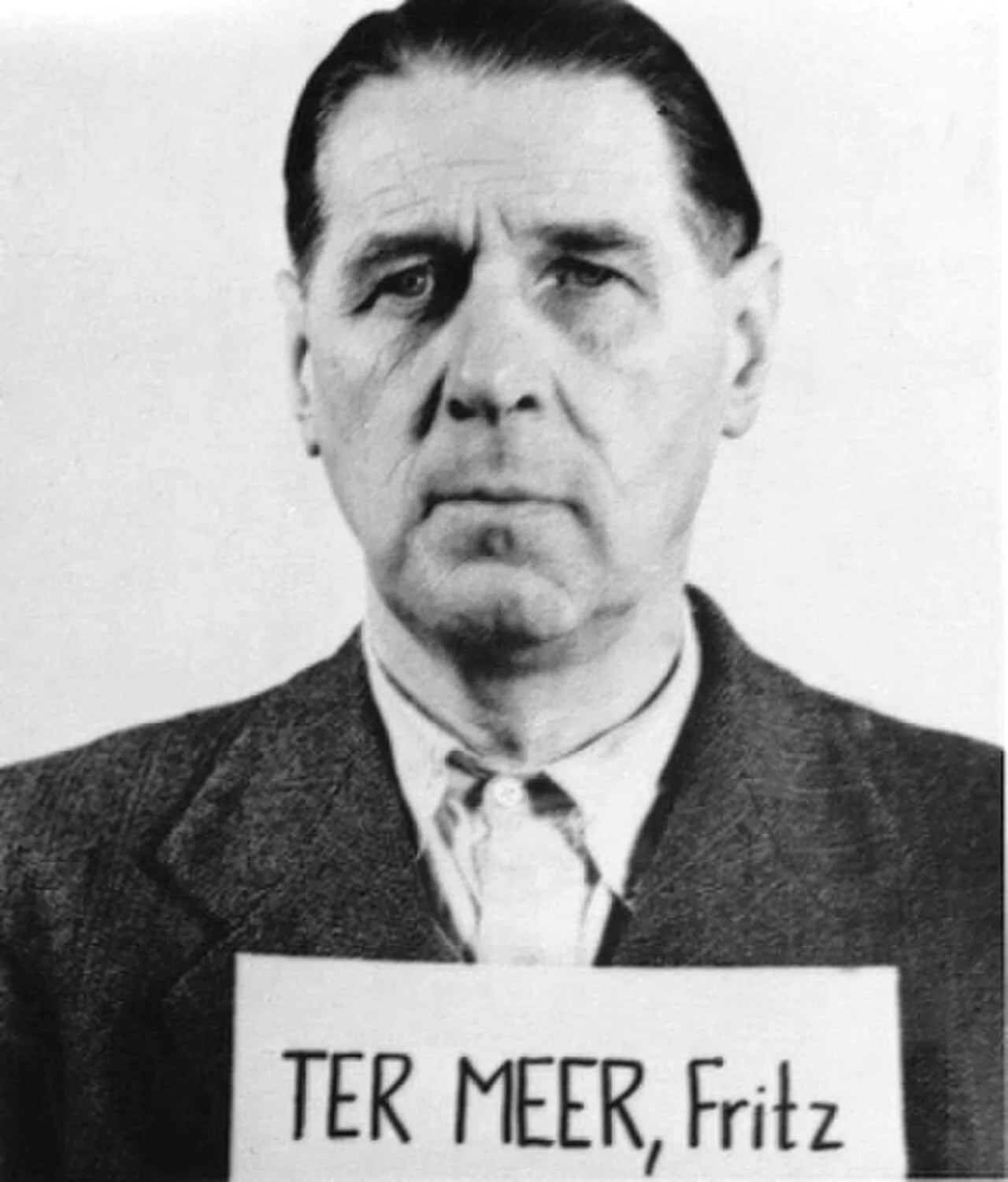 Portrait of Fritz ter Meer (1884–1967) – memorial page