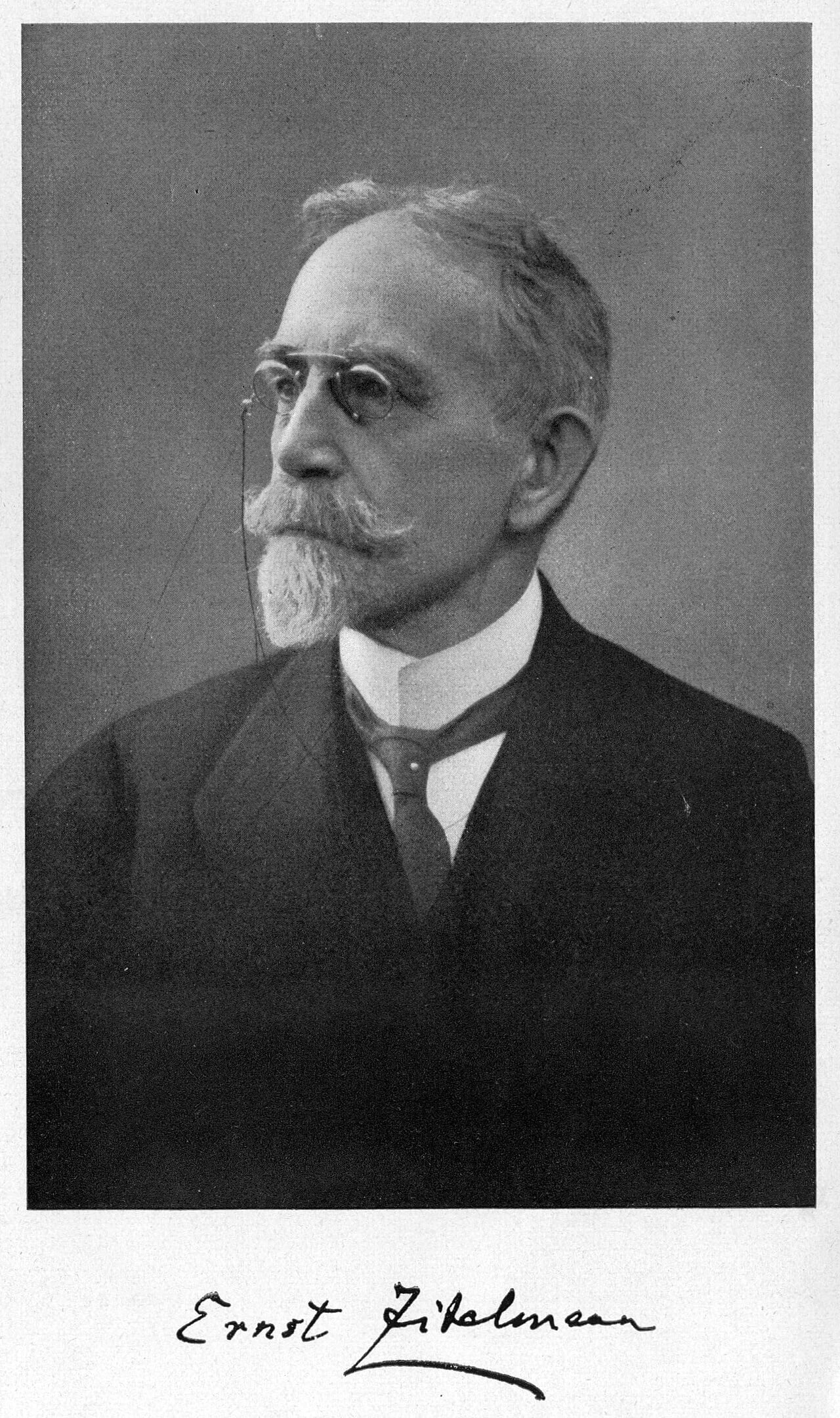 Porträt von Ernst Zitelmann (1852–1923) – Gedenkseite