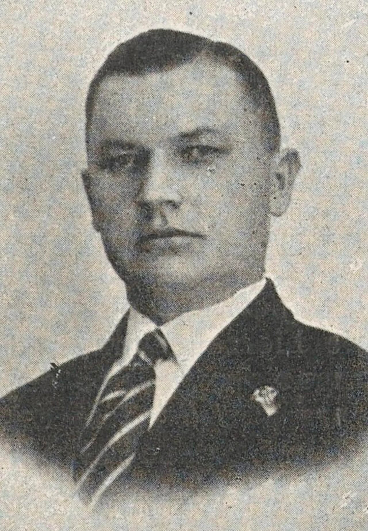 Porträt von Bronisław Chojnacki (1895–1955) – Gedenkseite