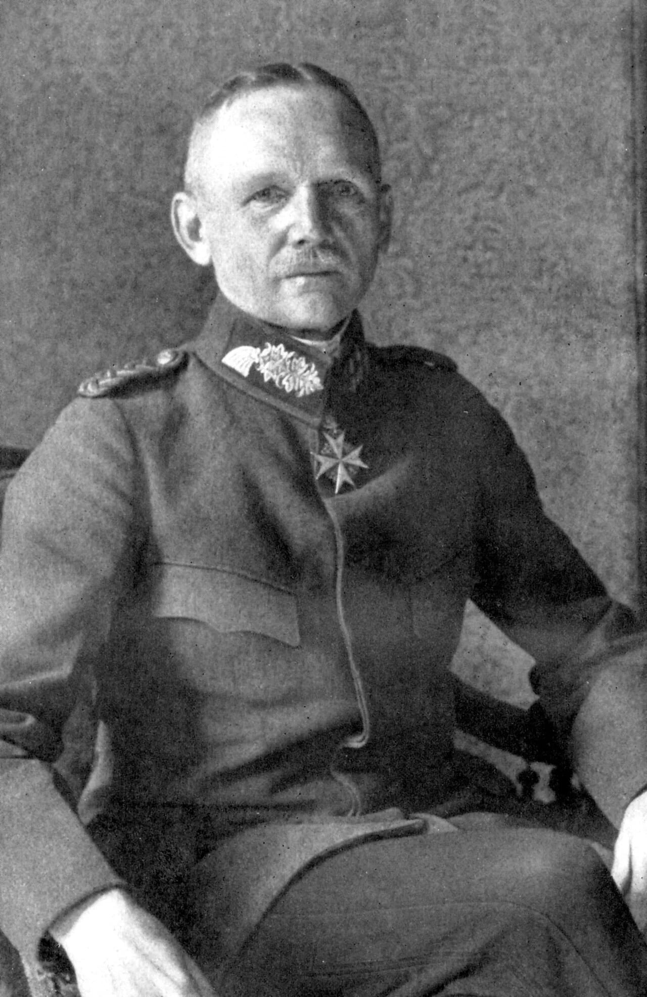 Porträt von Georg Ludwig Rudolf Maercker (1865–1924) – Gedenkseite