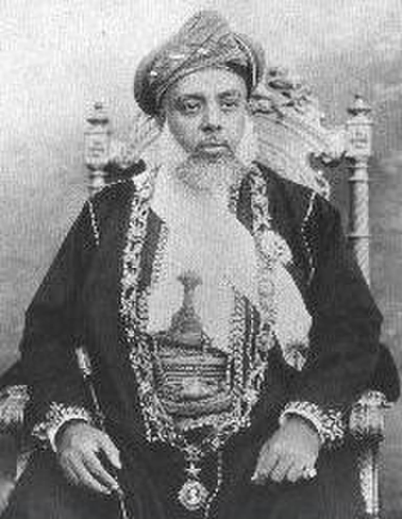 Portrait of Hammud ibn Muhammad ibn Said (1853–1902) – memorial page