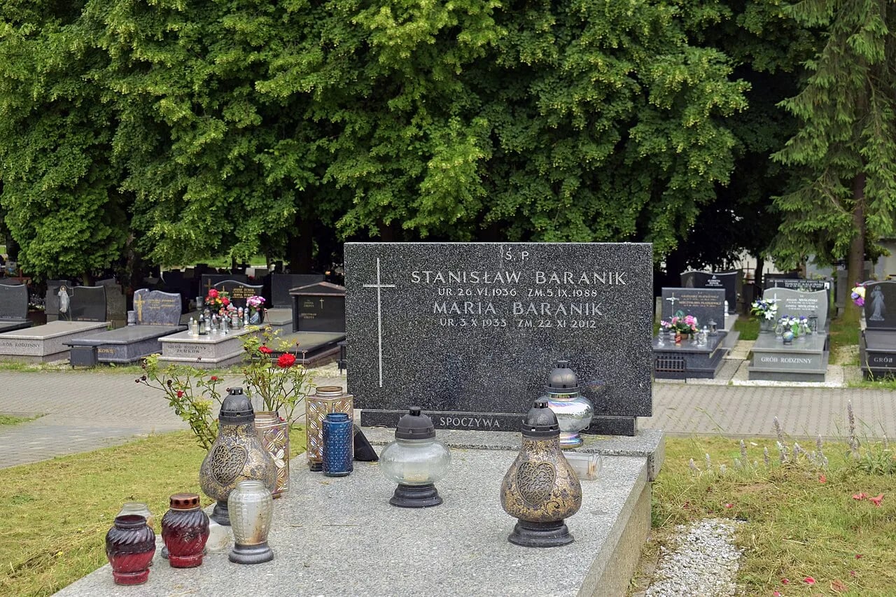 Porträt von Stanisław Baranik (1936–1988) – Gedenkseite