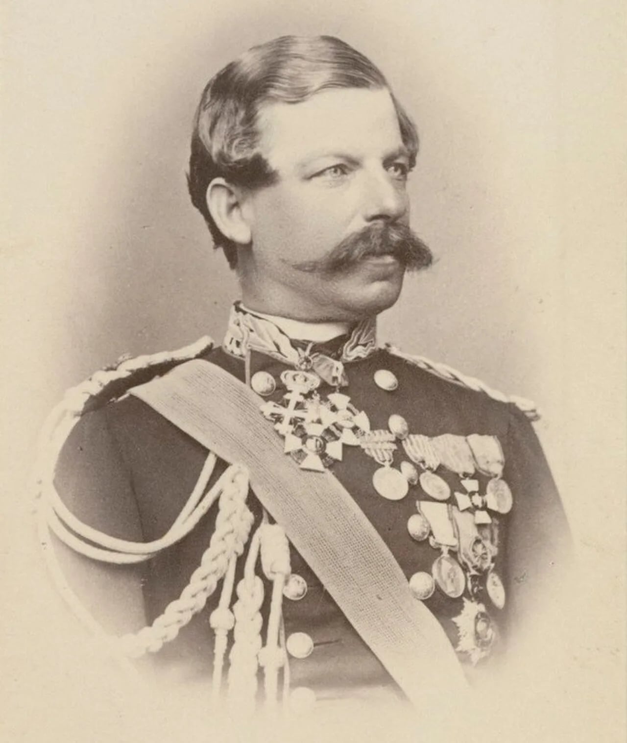 Porträt von Władysław Poniński (1823–1901) – Gedenkseite