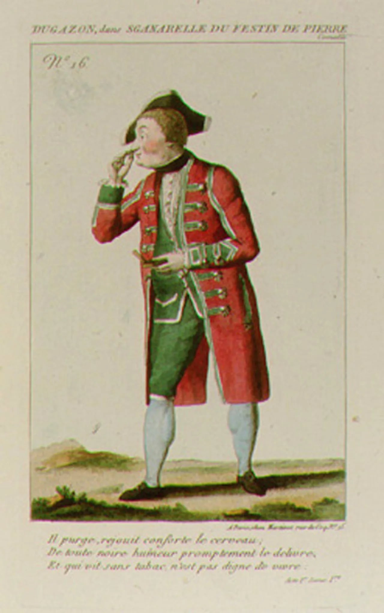 Portrait of Dugazon (1746–1809) – memorial page