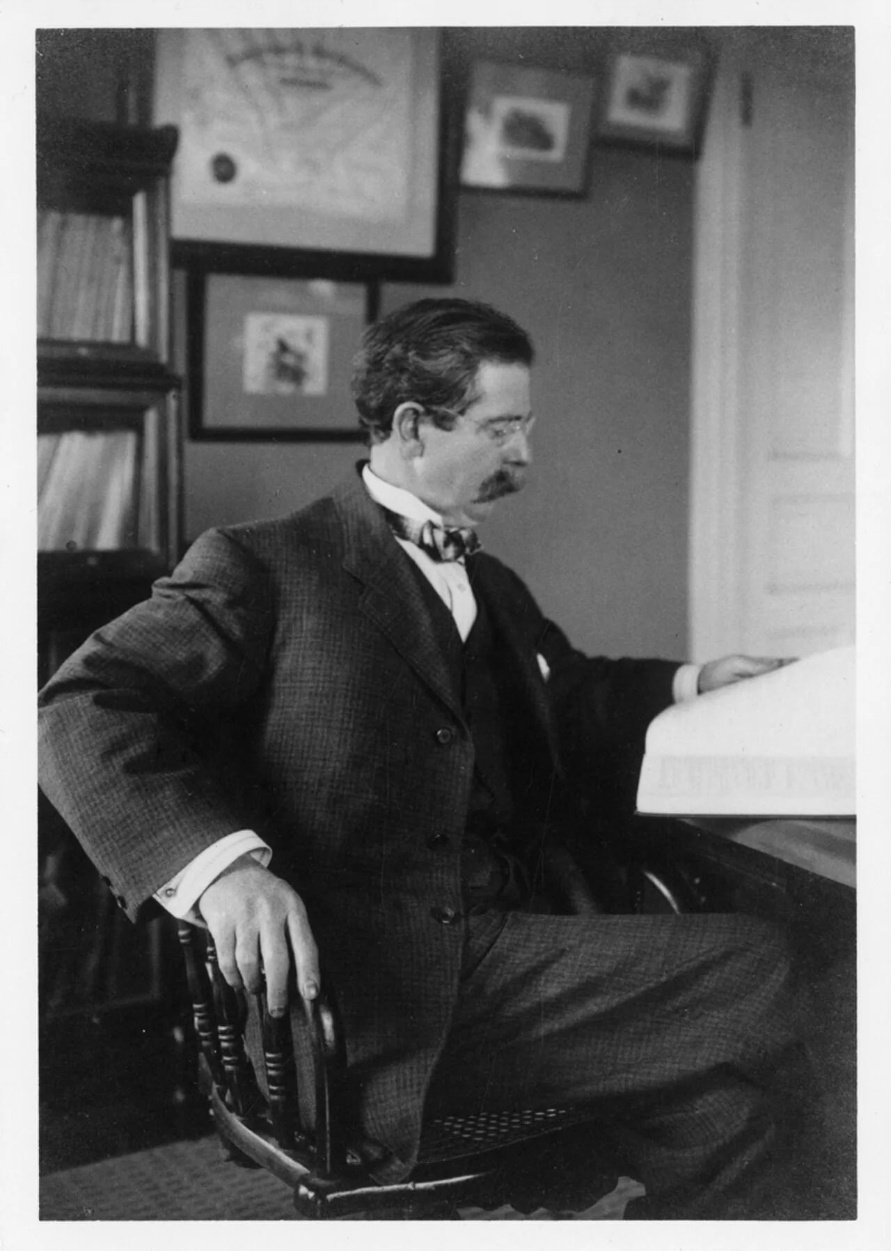Porträt von Robert Ridgway (1850–1929) – Gedenkseite