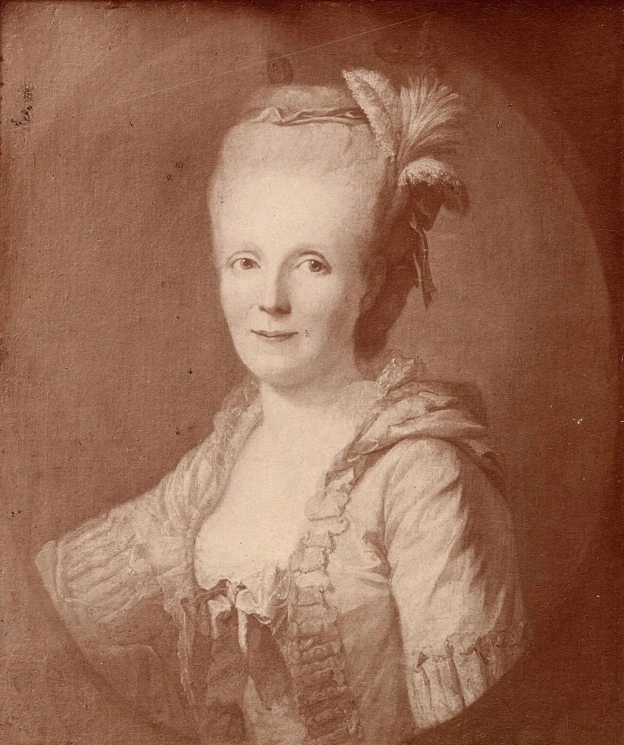 Porträt von Johanna Juliana Friederike Bacciarelli (1733–1812) – Gedenkseite