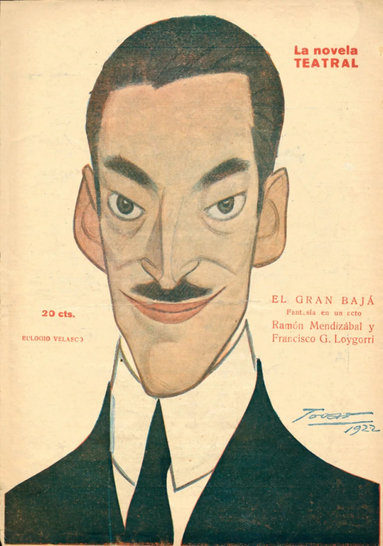 Portrait of Eulogio Velasco (1876–1946) – memorial page