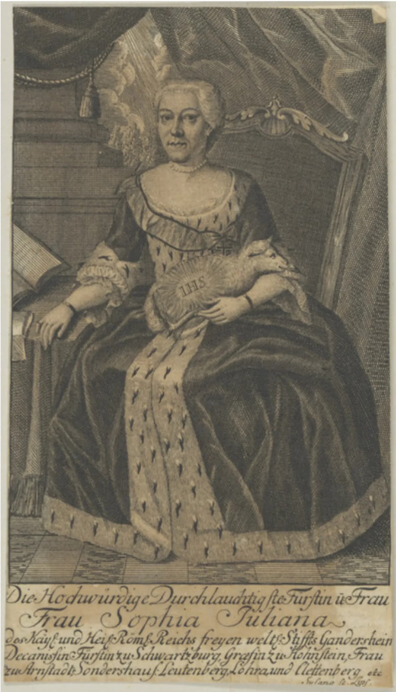 Sophia Juliana Gräfin zu Schwarzburg u. Hohenstein