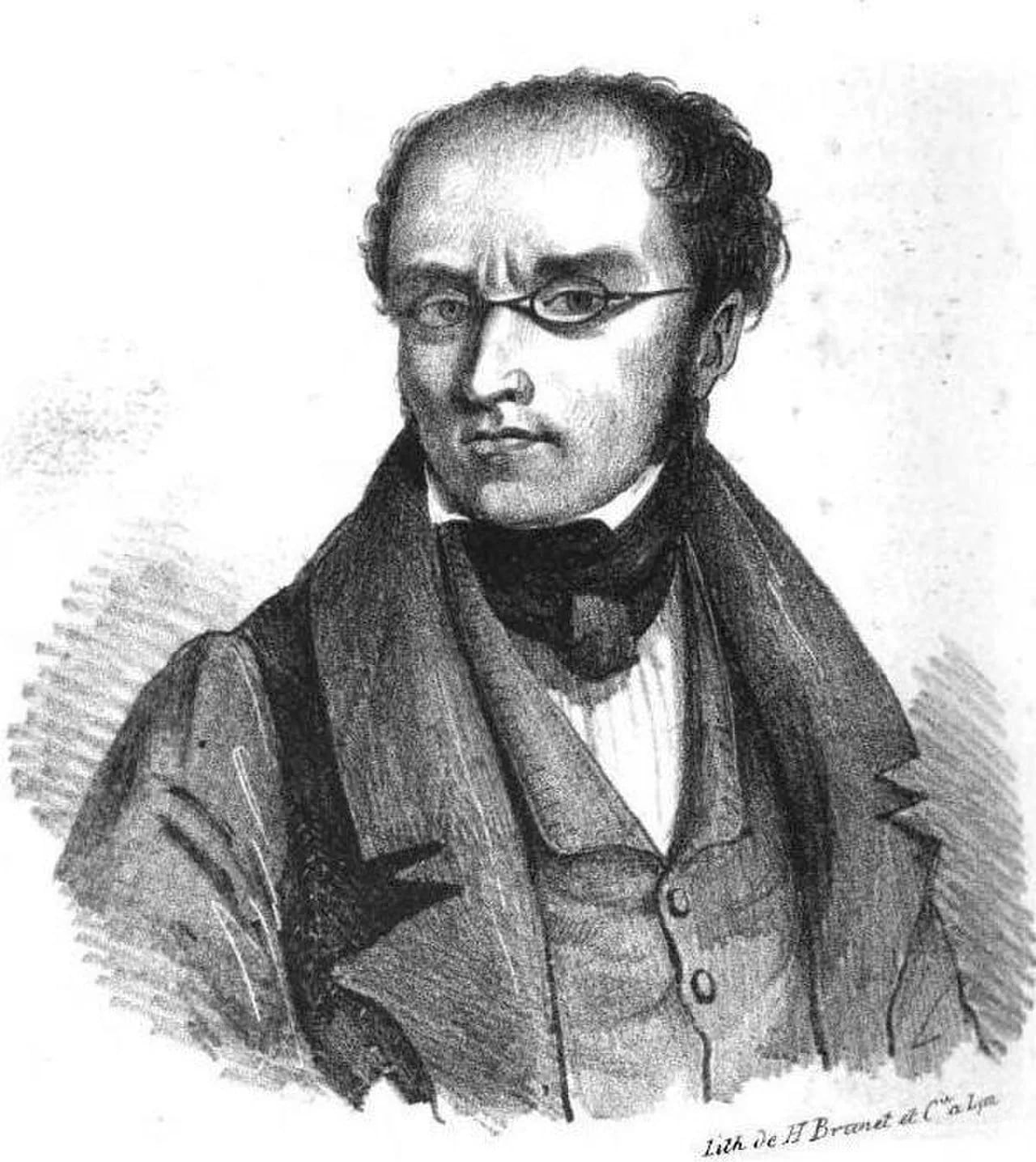 Porträt von Michel de Bourges (1797–1853) – Gedenkseite