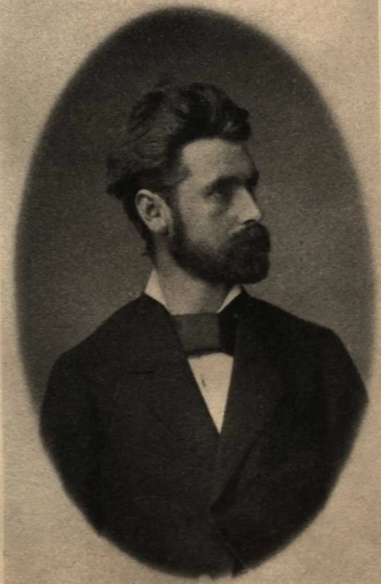 Porträt von Friedrich Bechtel (1855–1924) – Gedenkseite