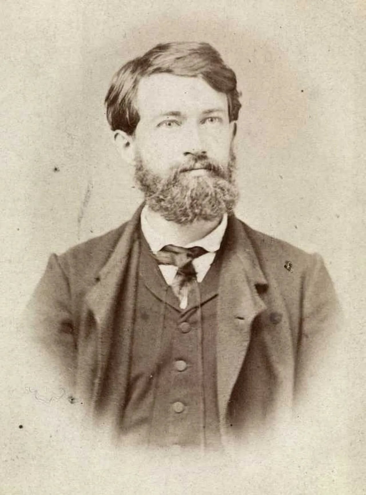 Portrait of Ernst Sars (1835–1917) – memorial page