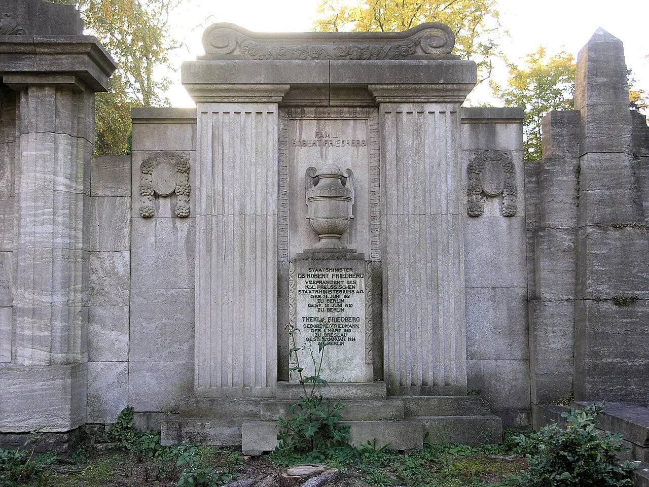 Portrait of Robert Friedberg (1851–1920) – memorial page