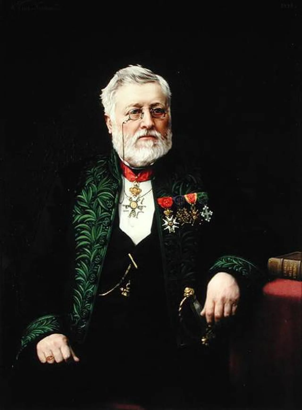 Portrait of Léon Renier (1809–1885) – memorial page