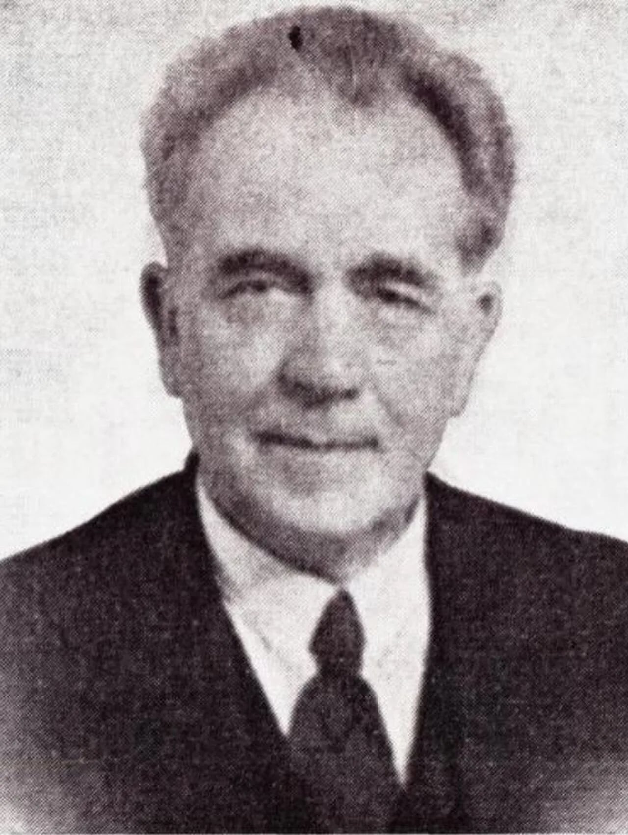 Portrait of John G. Østby (1880–1954) – memorial page