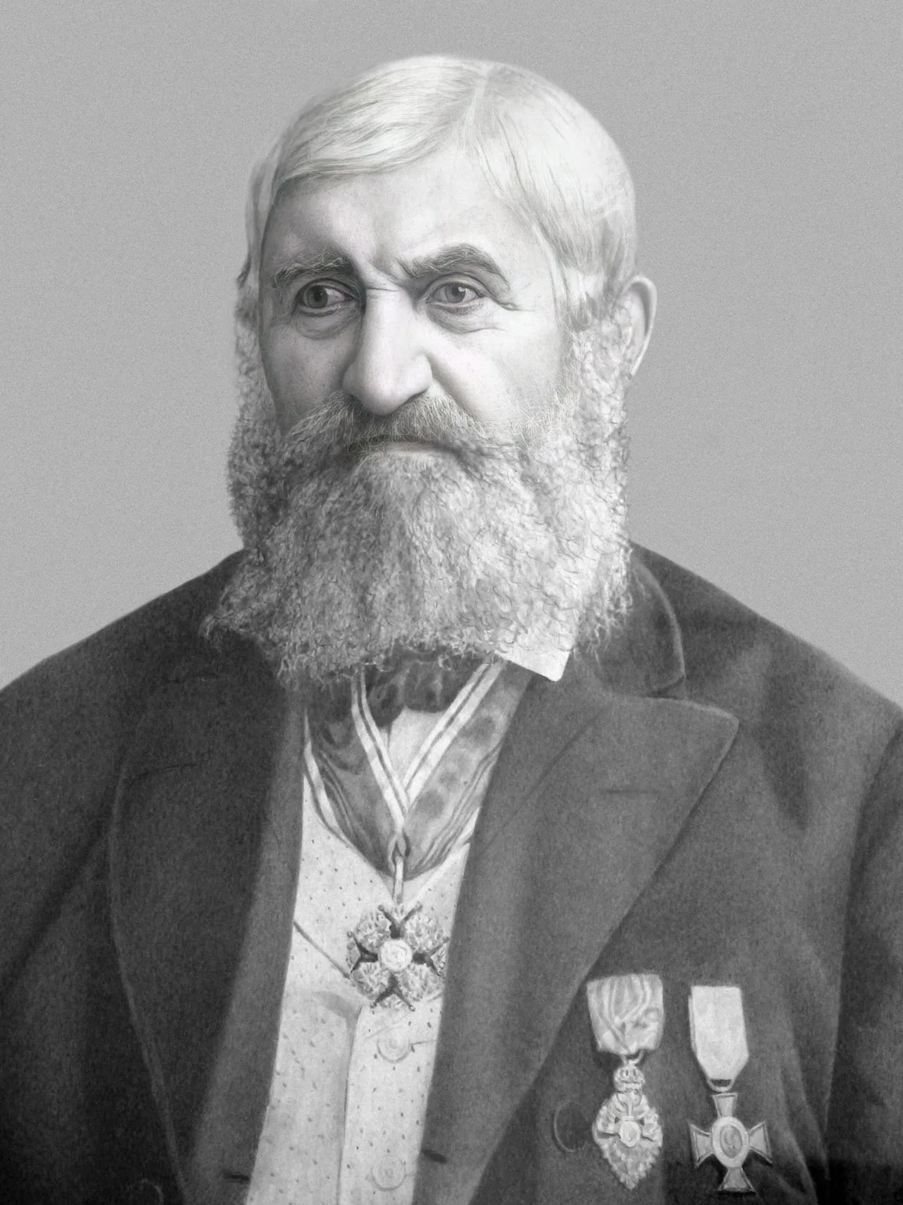 Porträt von Conrad Schick (1822–1901) – Gedenkseite