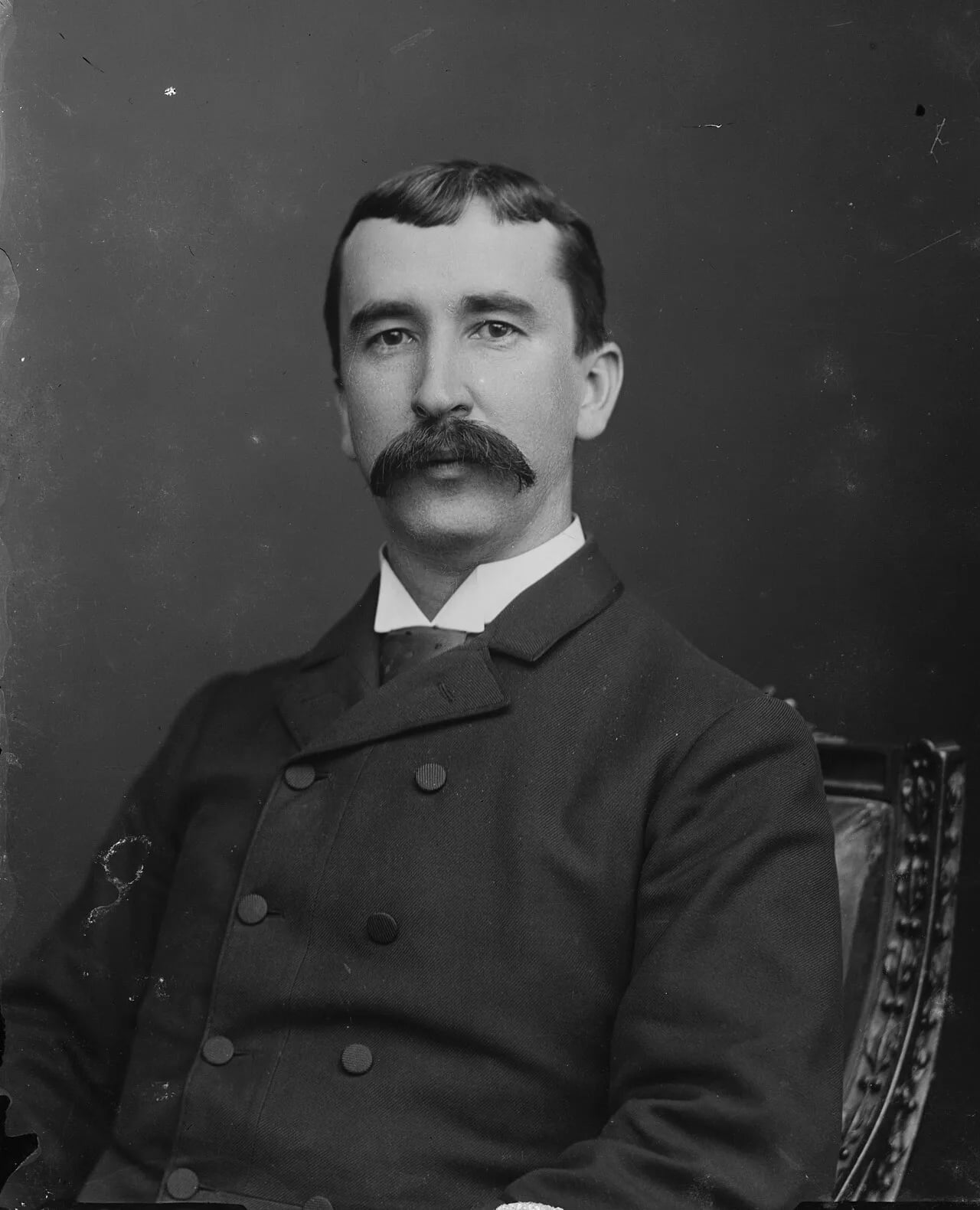 Portrait of Herbert Baxter Adams (1850–1901) – memorial page