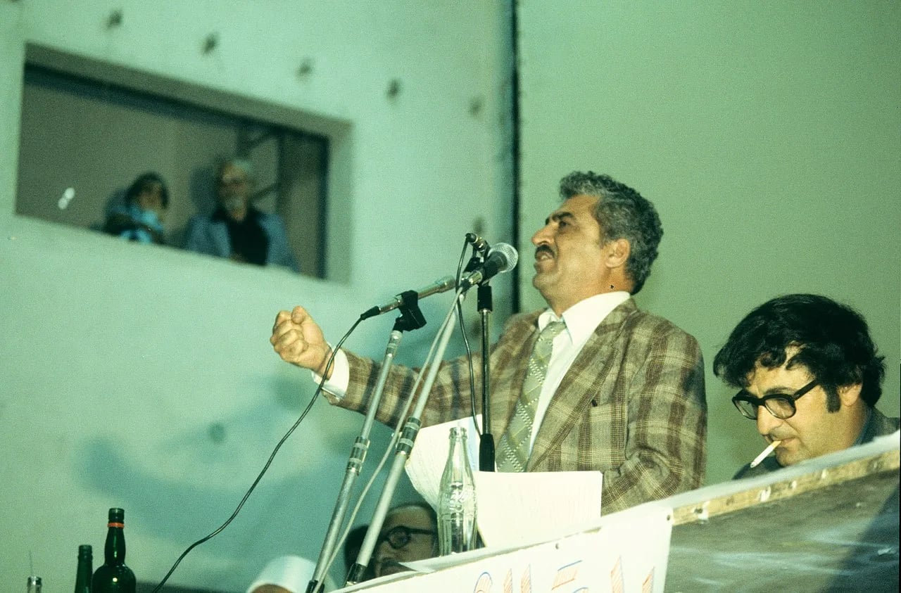 Portrait of Tawfiq Ziad (1929–1994) – memorial page
