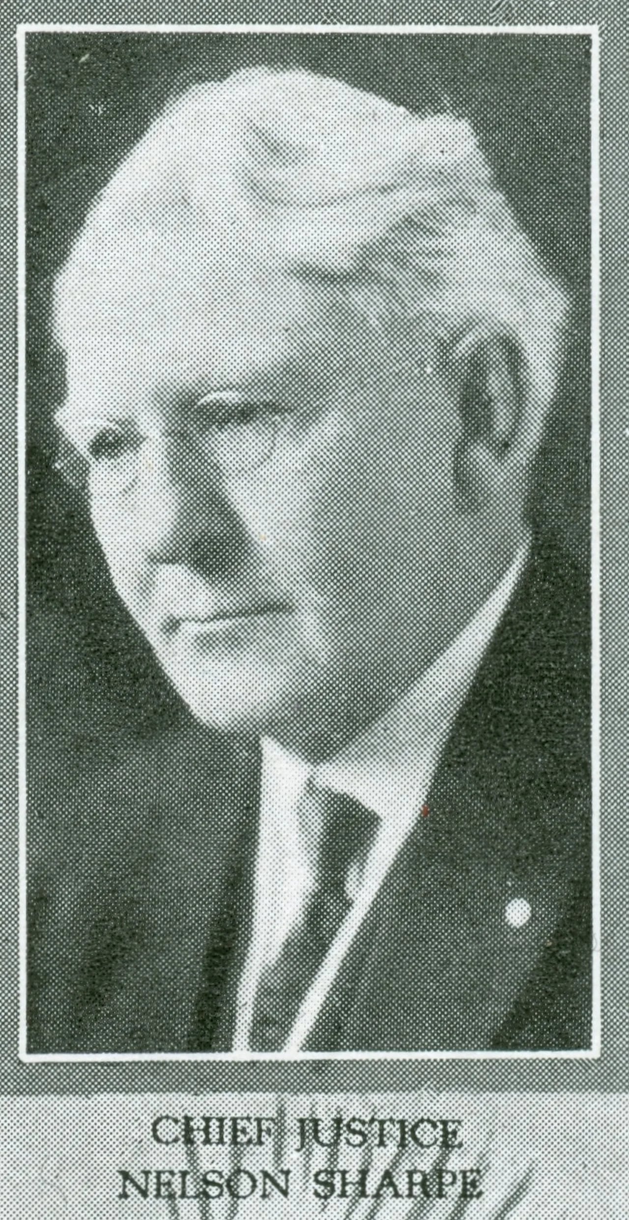 Portrait of Nelson Sharpe (1858–1935) – memorial page