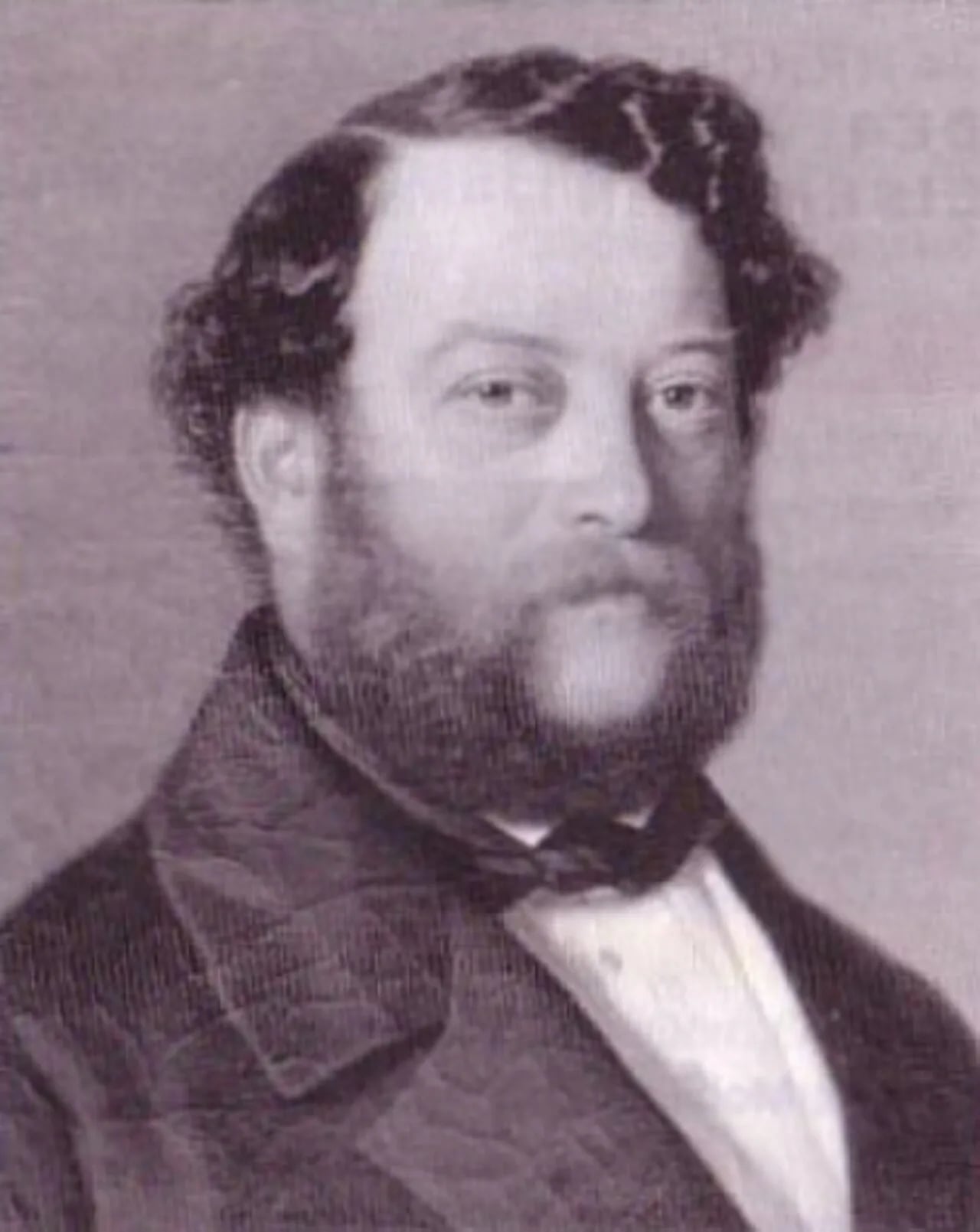 Porträt von Emil Keßler (1813–1867) – Gedenkseite