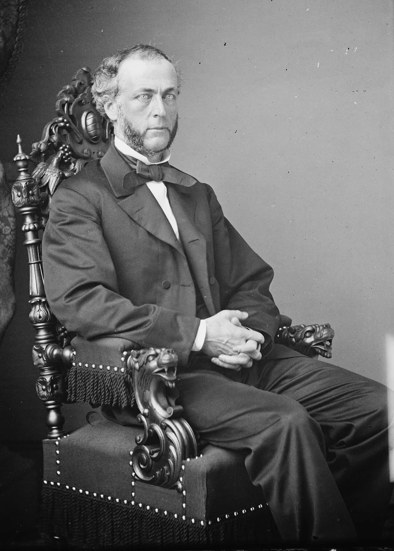 Portrait of Frederick A. Conkling (1816–1891) – memorial page
